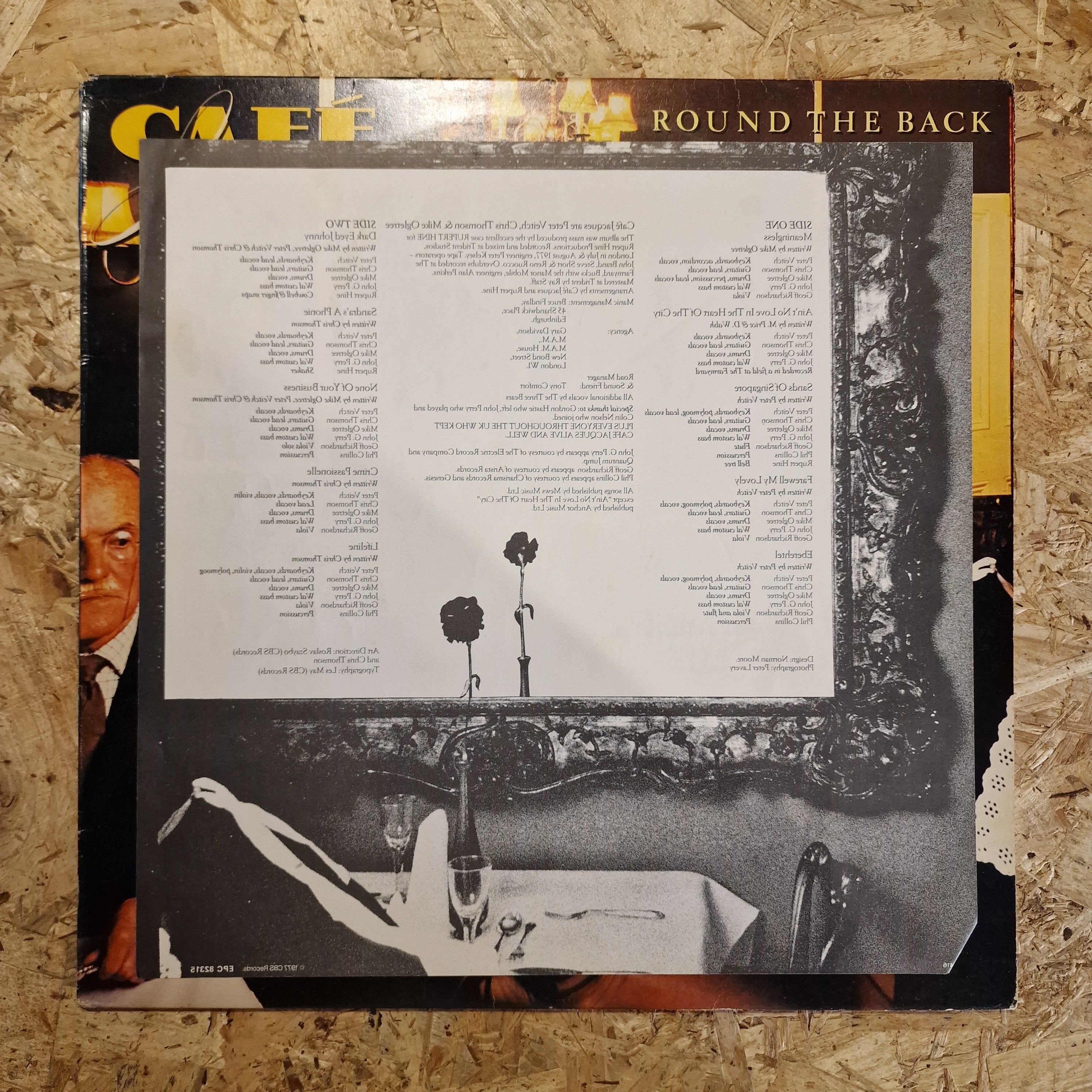 Café Jacques – Round The Back