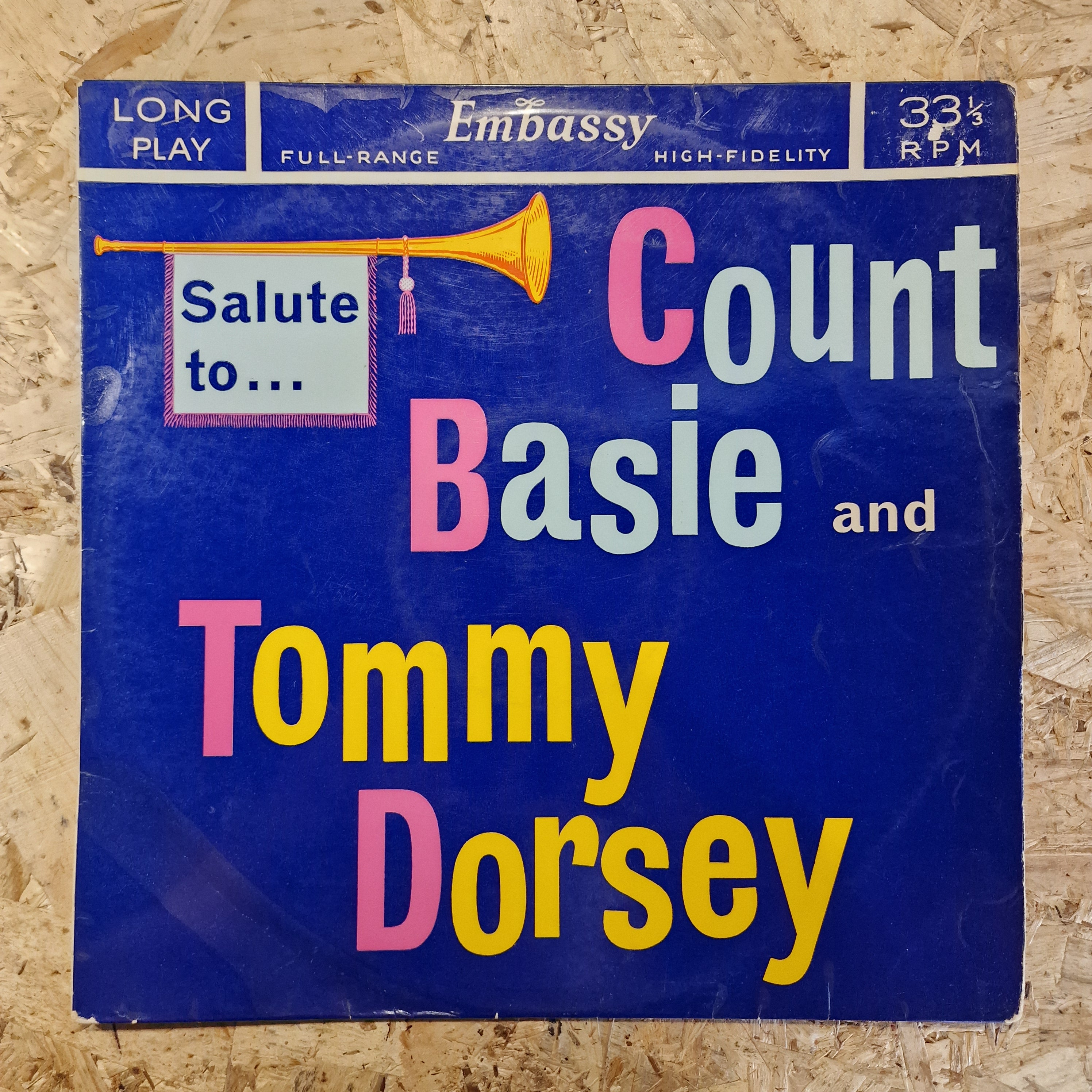 Gordon Franks And His Orchestra – Salute To Count Basie - Tommy Dorsey