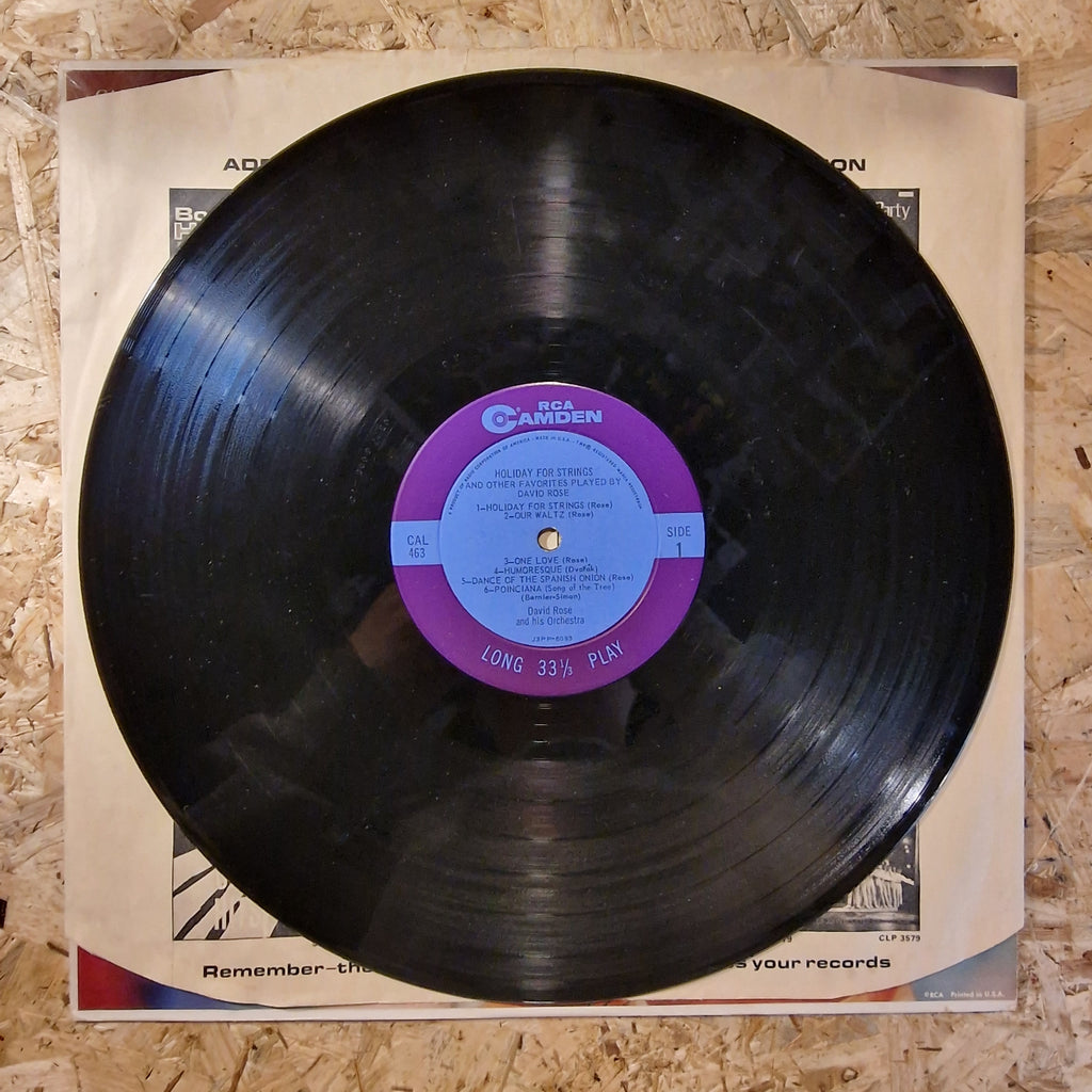 David Rose And His Orchestra – Holiday For Strings