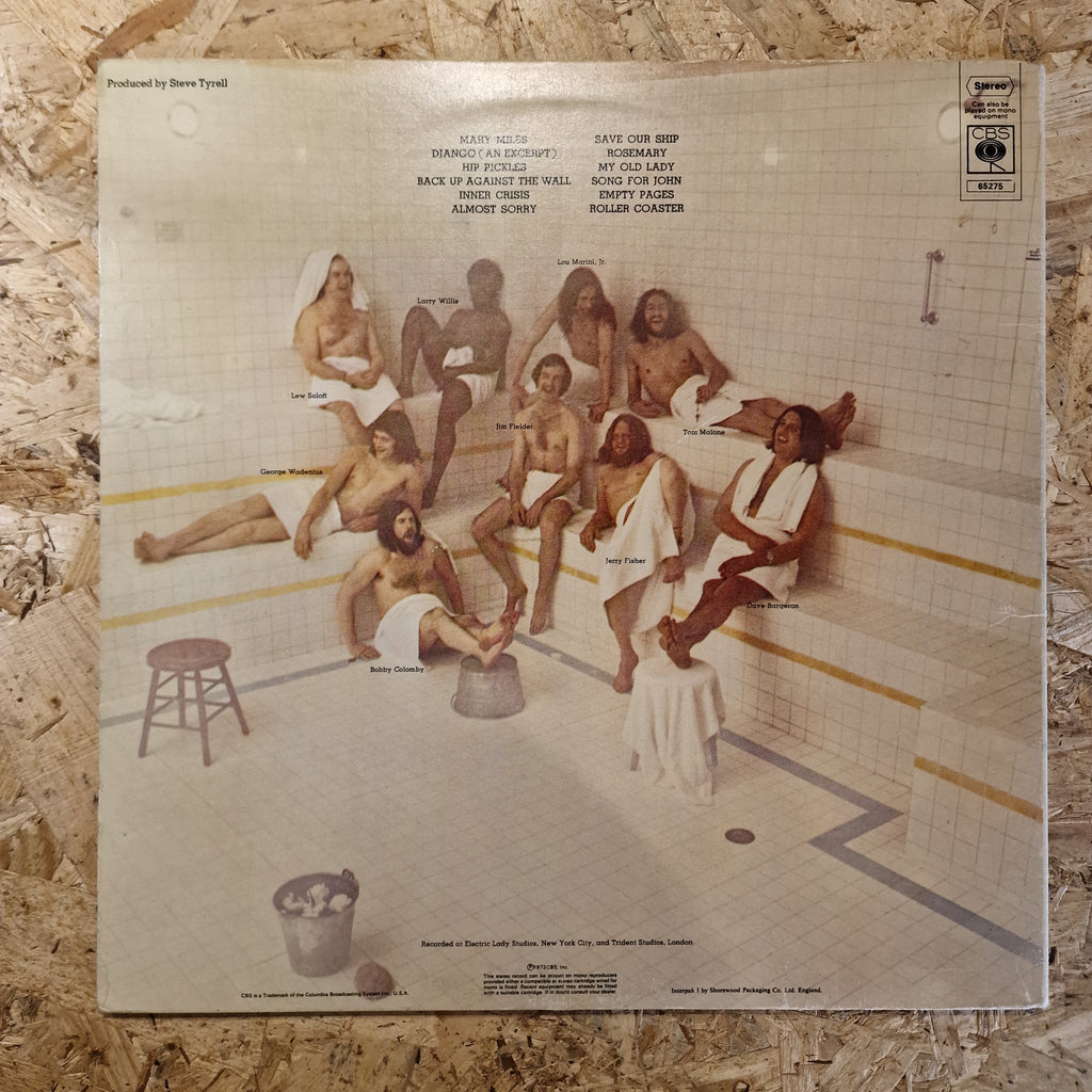 Blood, Sweat & Tears – No Sweat