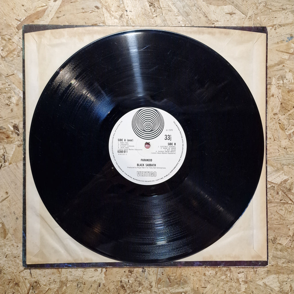 Black Sabbath – Paranoid (First UK Press - No Management Credit)