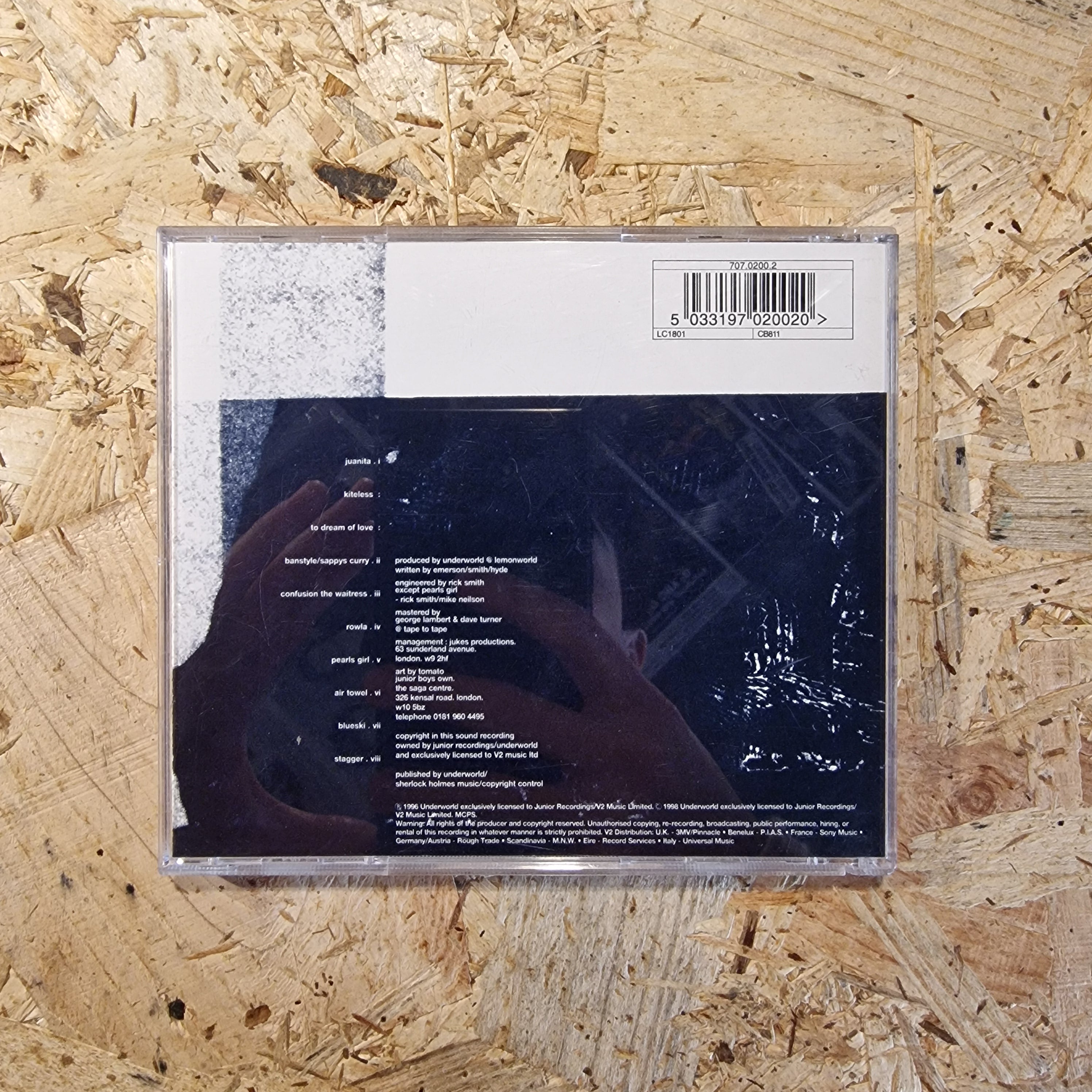 Underworld ‎– Second Toughest In The Infants