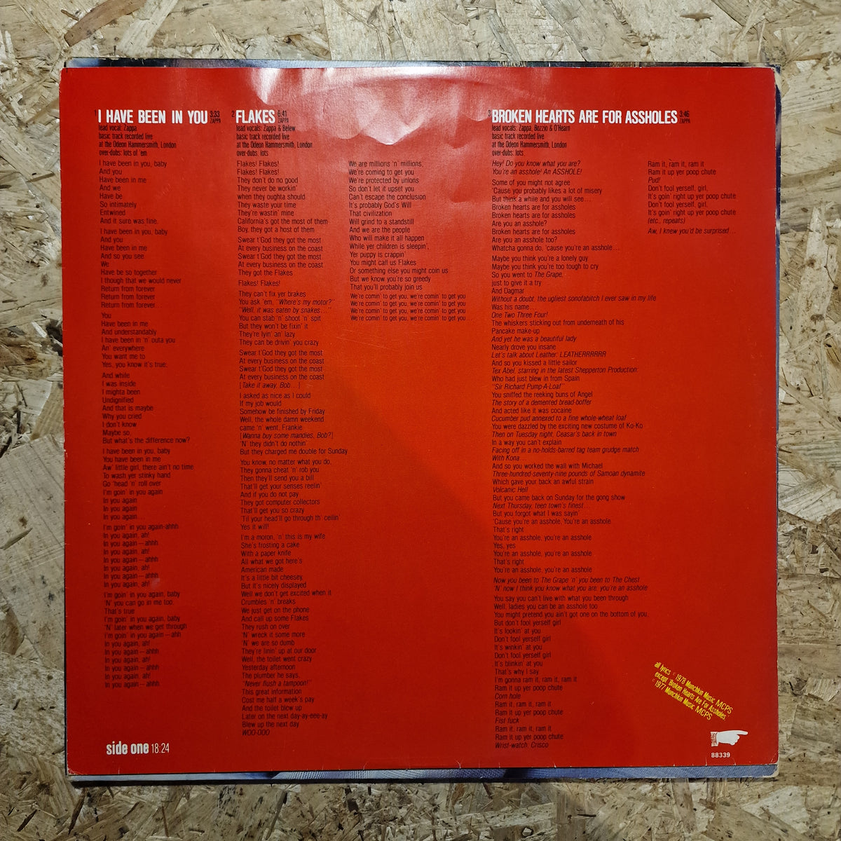 Frank Zappa – Sheik Yerbouti