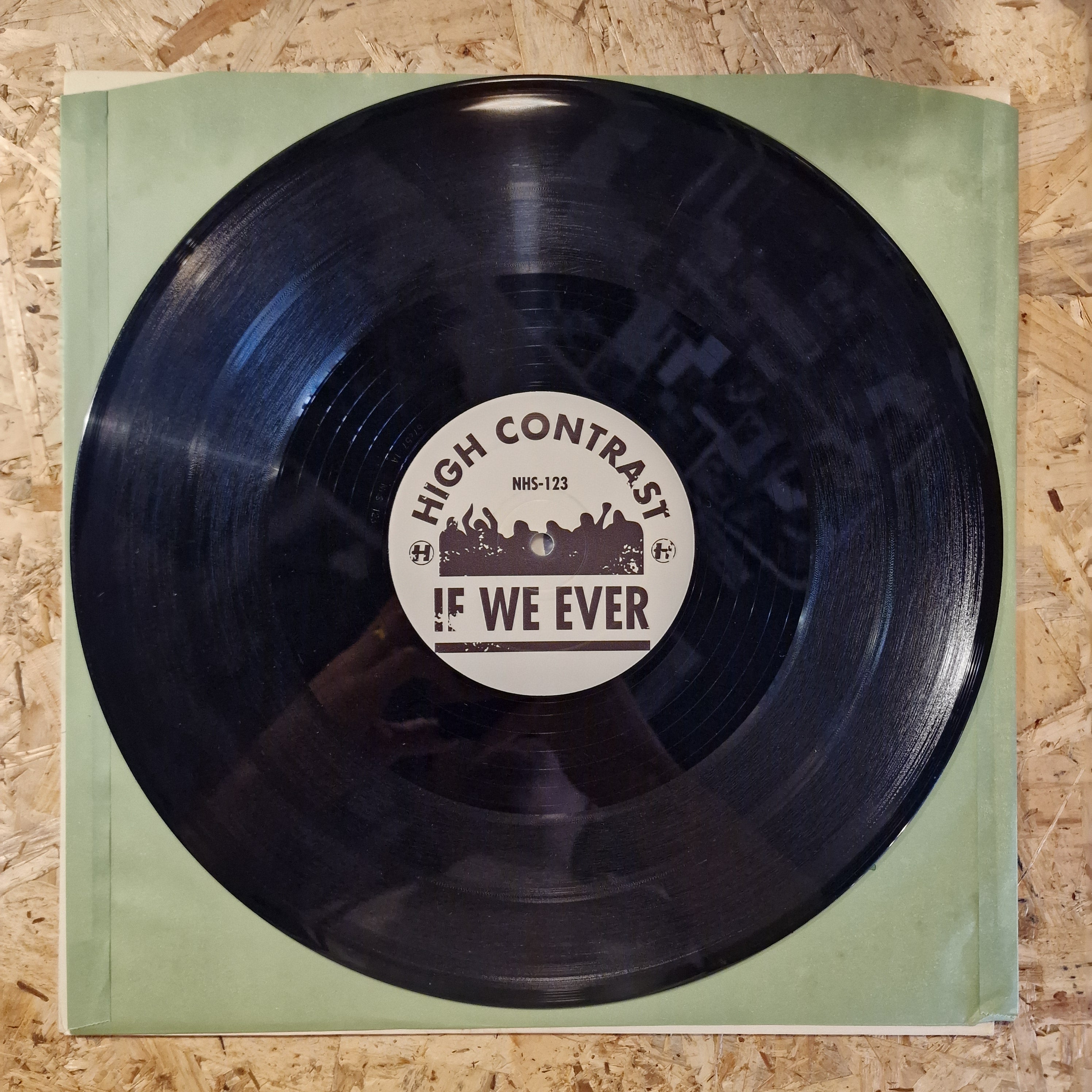 High Contrast – If We Ever b/w Pink Flamingos