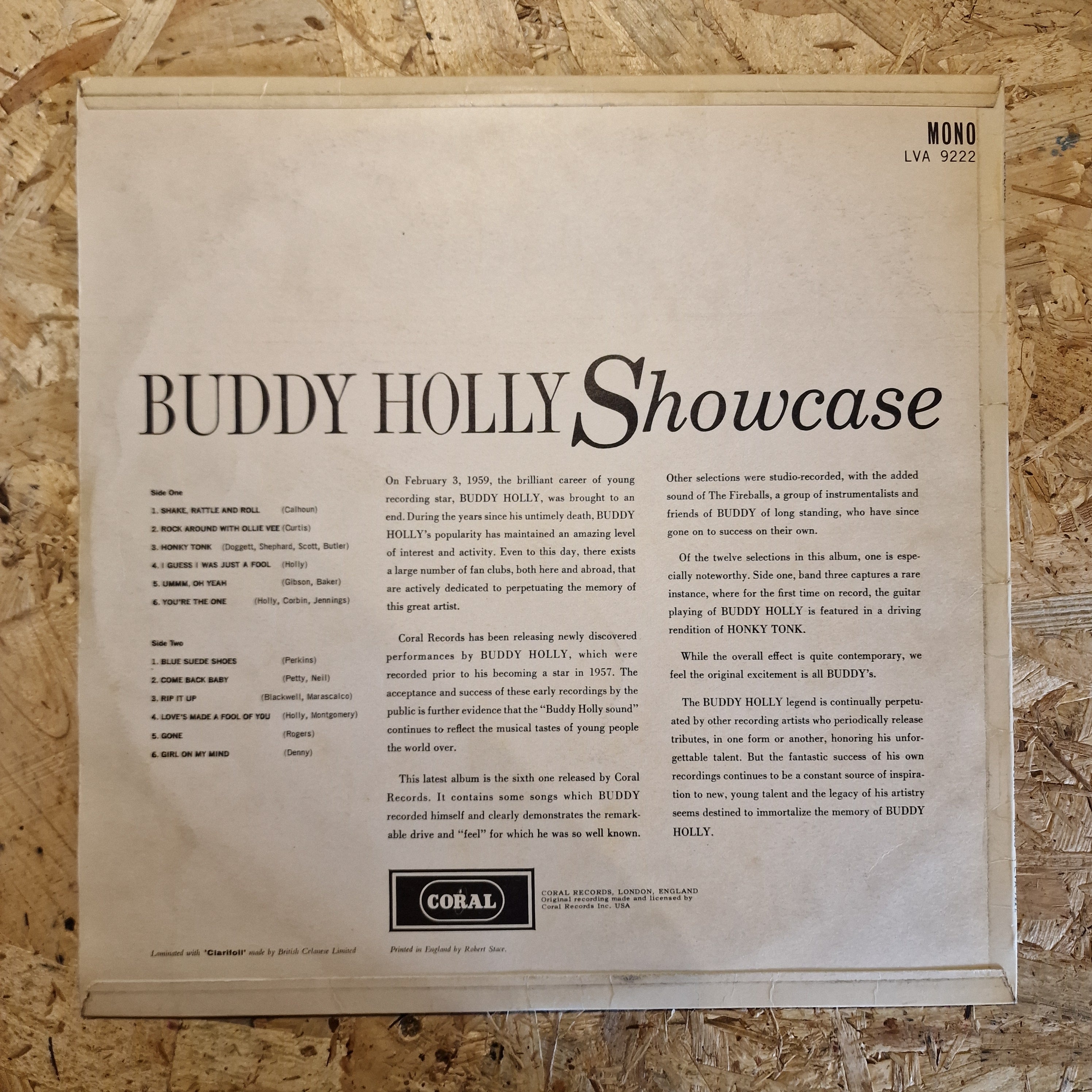 Buddy Holly – Showcase