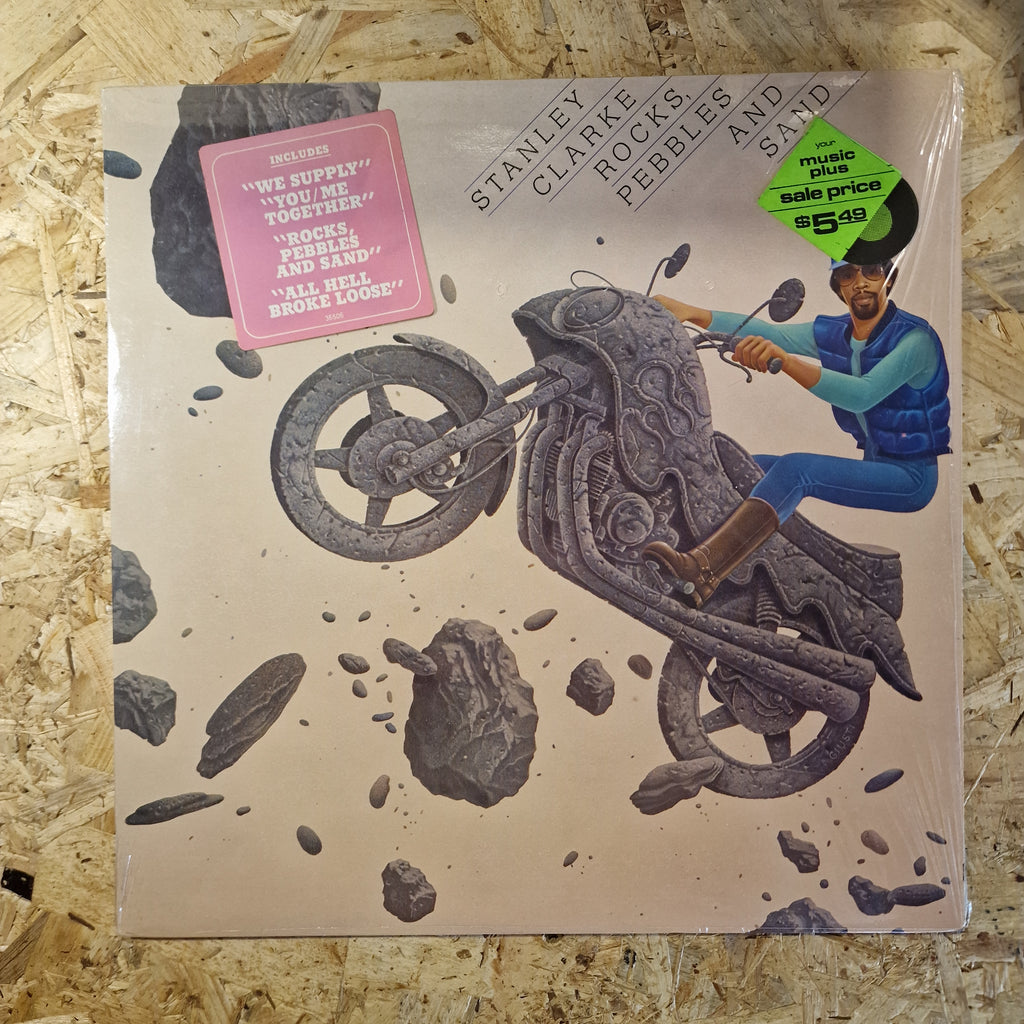 Stanley Clarke ‎– Rocks, Pebbles And Sand 1980 US Press