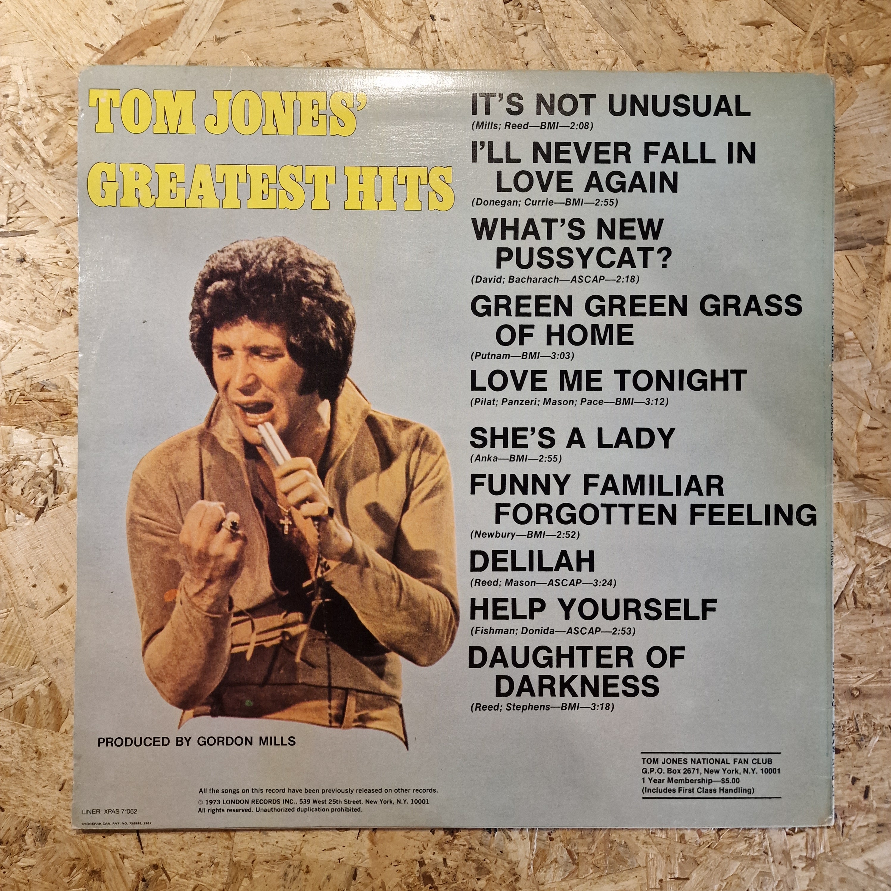 Tom Jones – Tom Jones' Greatest Hits
