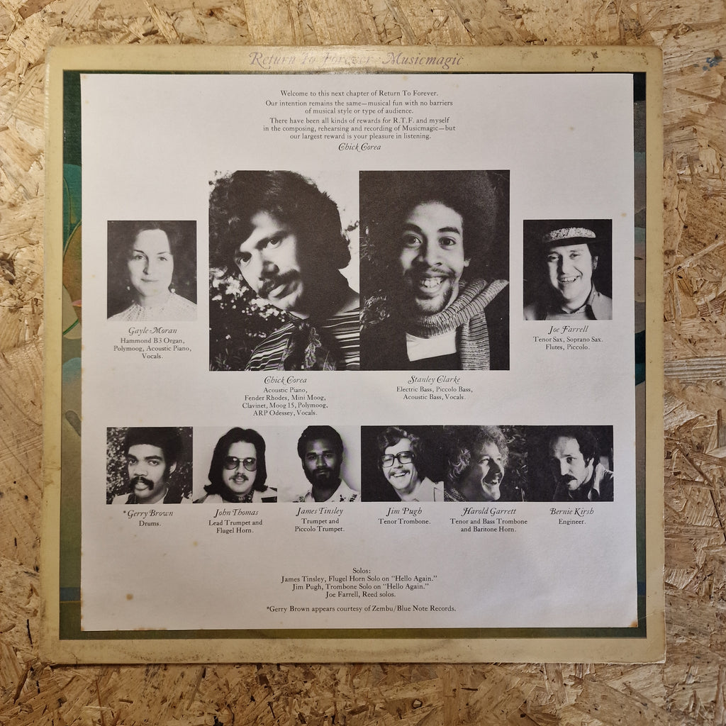 Return To Forever – Musicmagic