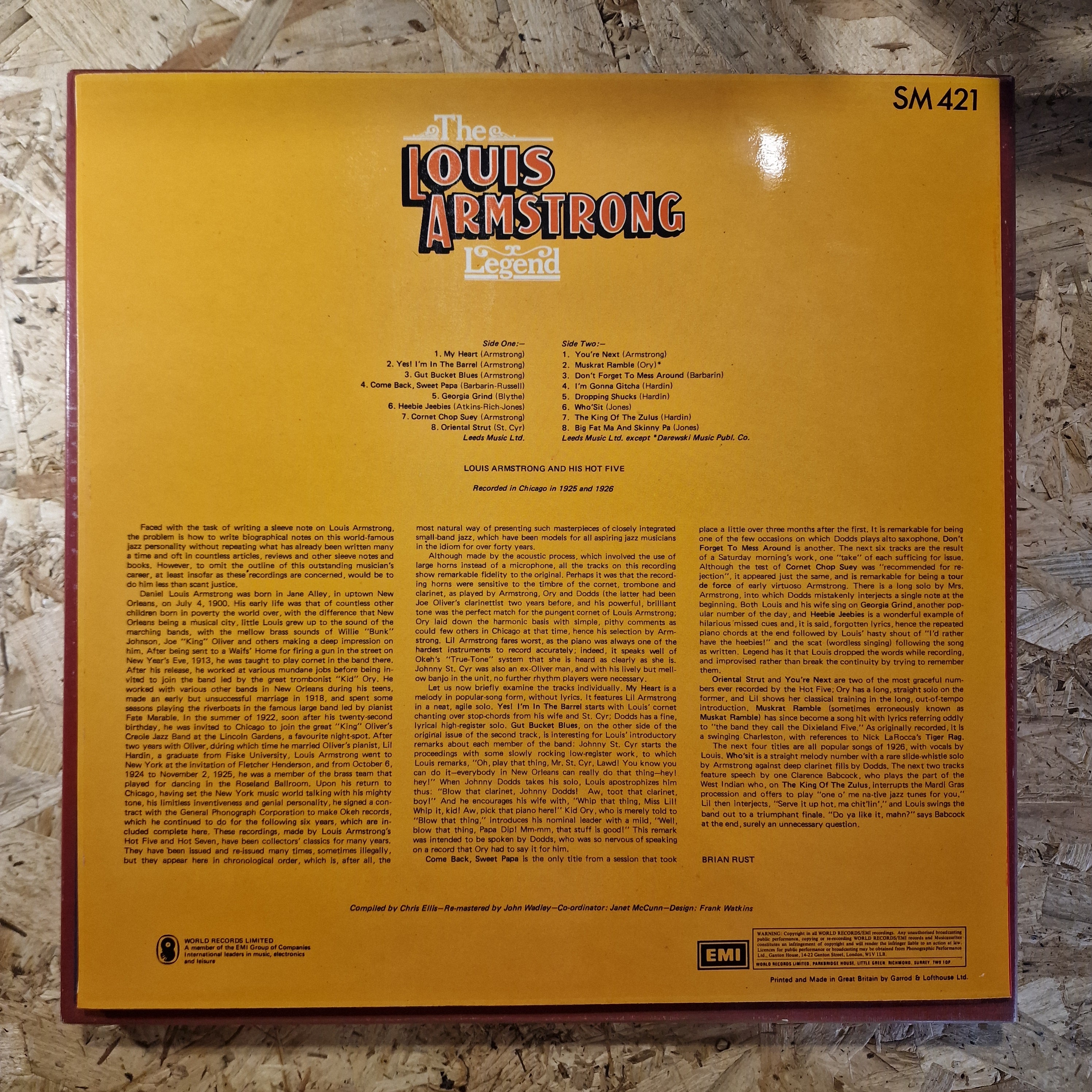 Louis Armstrong – The Louis Armstrong Legend