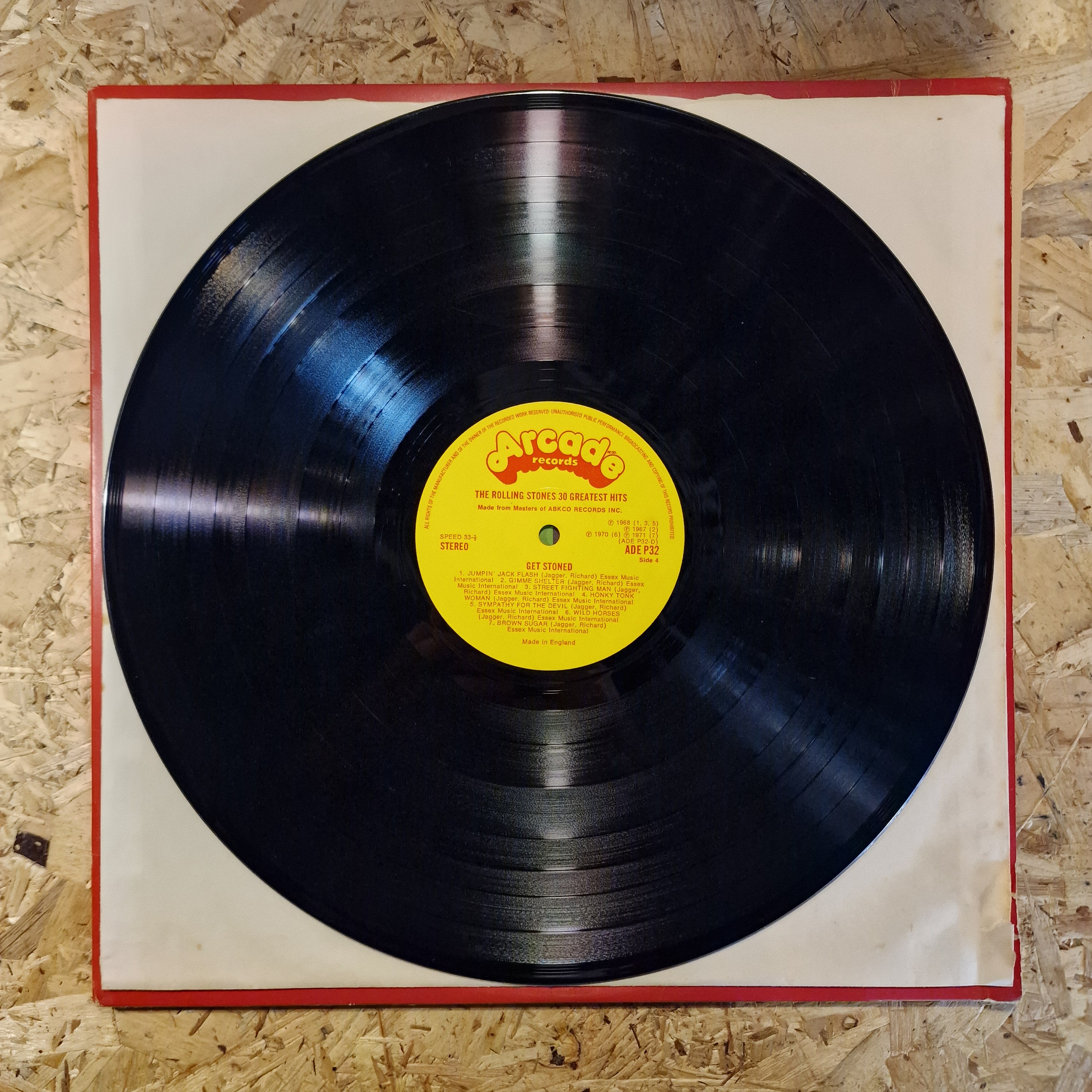The Rolling Stones - Get Stoned 1977 UK Press