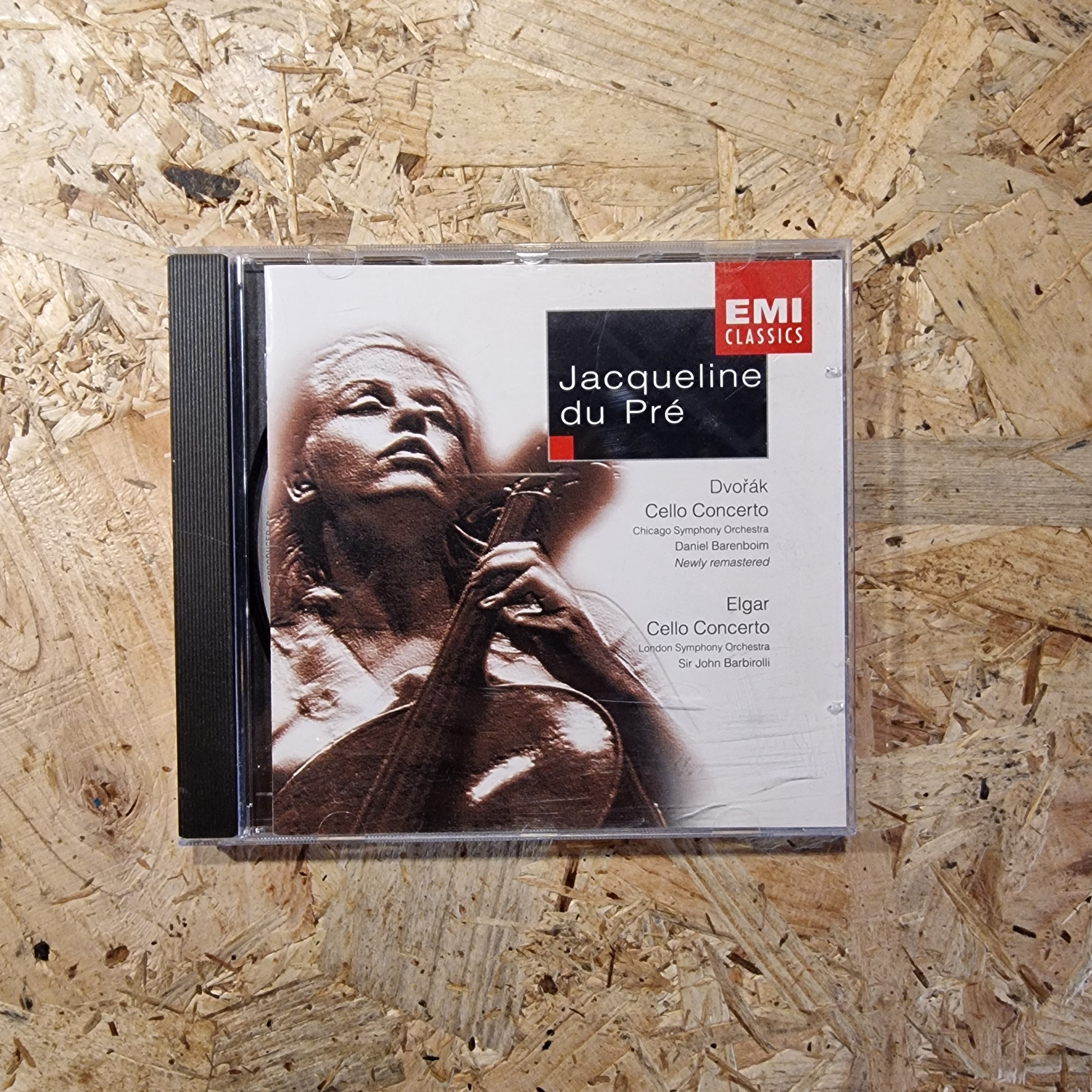 Jacqueline du Pré - Dvořák & Elgar - Chicago Symphony Orchestra, Daniel Barenboim - London Symphony Orchestra, Sir John Barbirolli – Cello Concertos