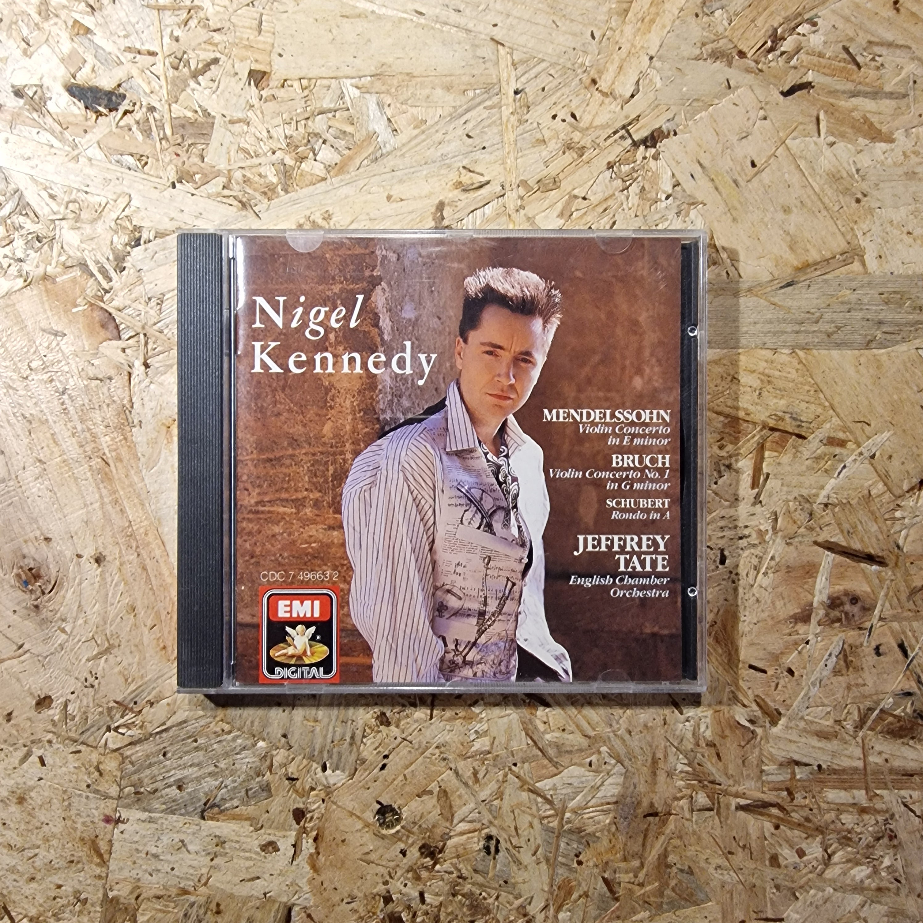 Nigel Kennedy, Jeffrey Tate, English Chamber Orchestra - Mendelssohn, Bruch, Schubert – Violin Concerto In E Minor / Violin Concerto No. 1 In G Minor / Rondo In A