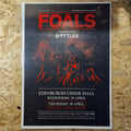 Foals - at Edinburgh Usher Hall 2020 Tour Poster (A3)