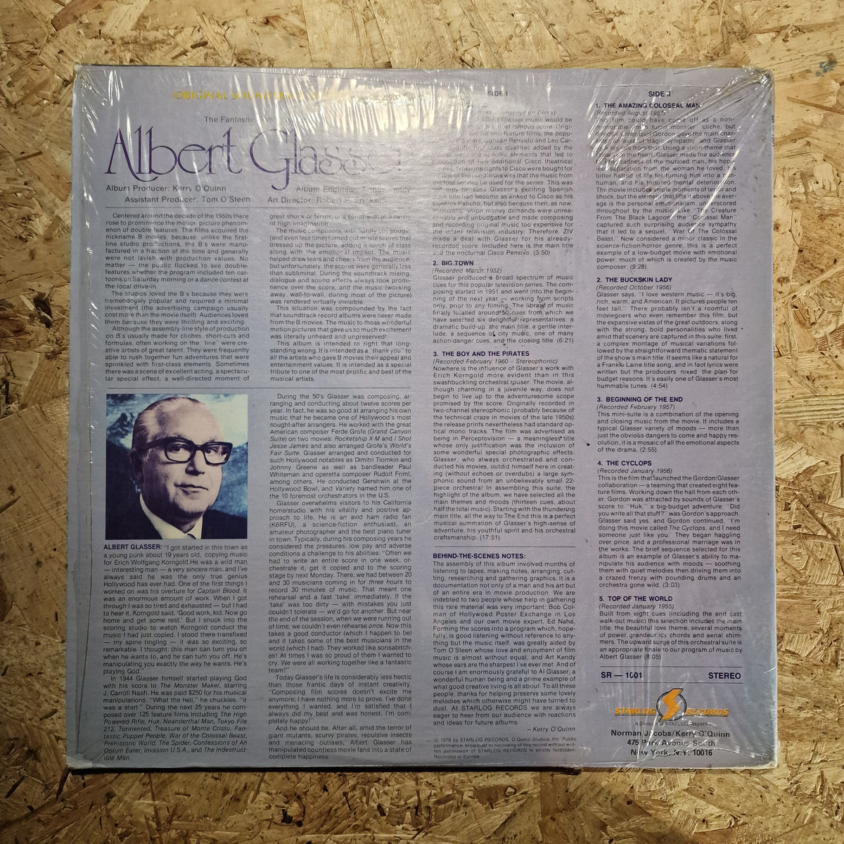 Albert Glasser – The Fantastic Film Music Of Albert Glasser