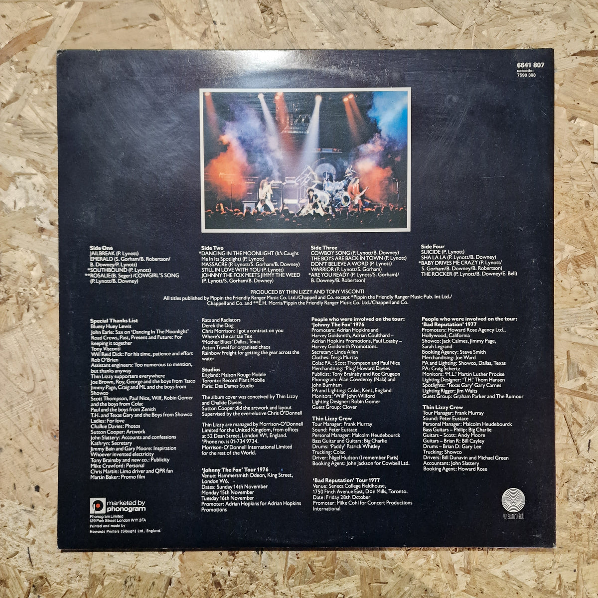 Thin Lizzy – Live And Dangerous