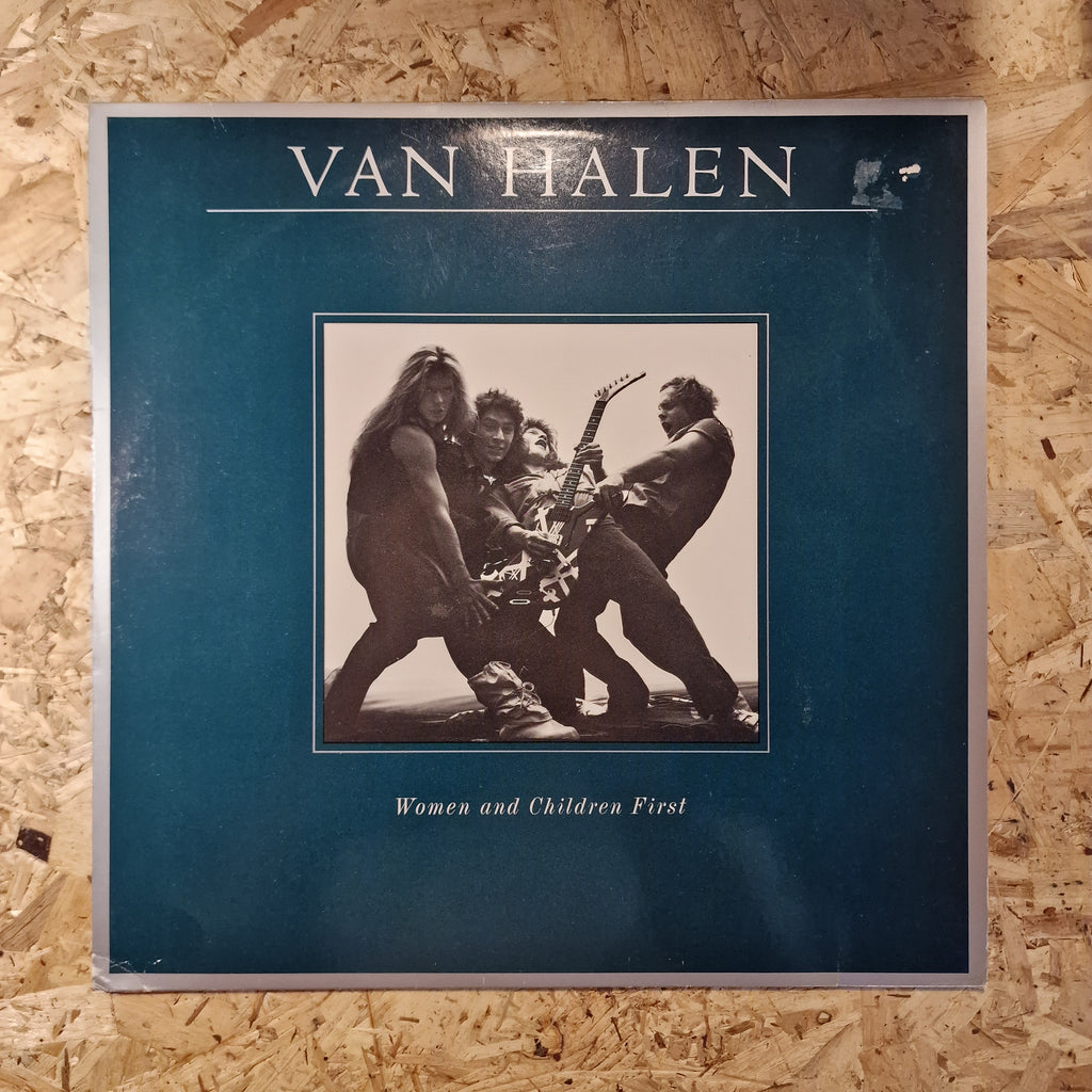 Van Halen ‎– Women And Children First 1985 European Press