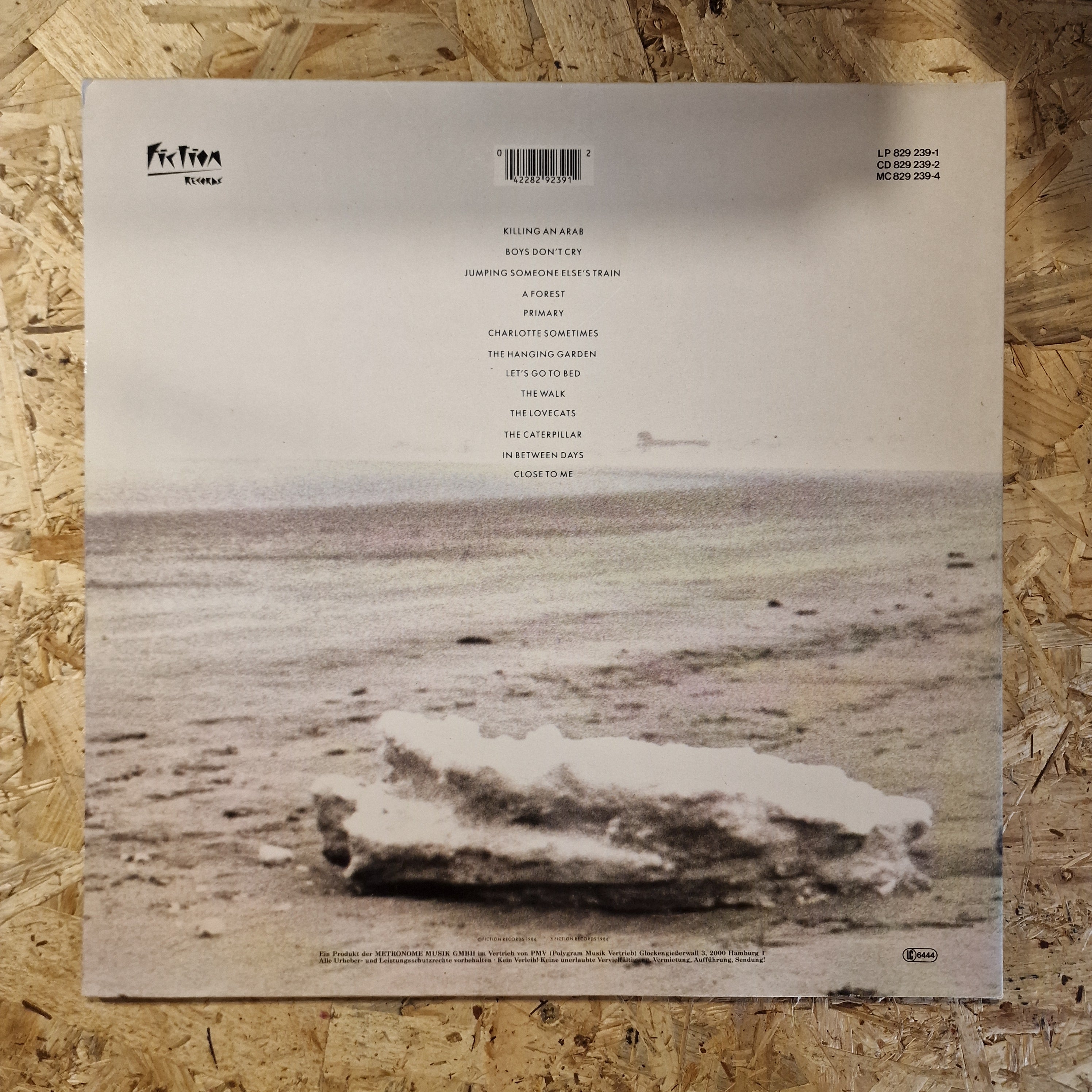 The Cure – Standing On A Beach · The Singles