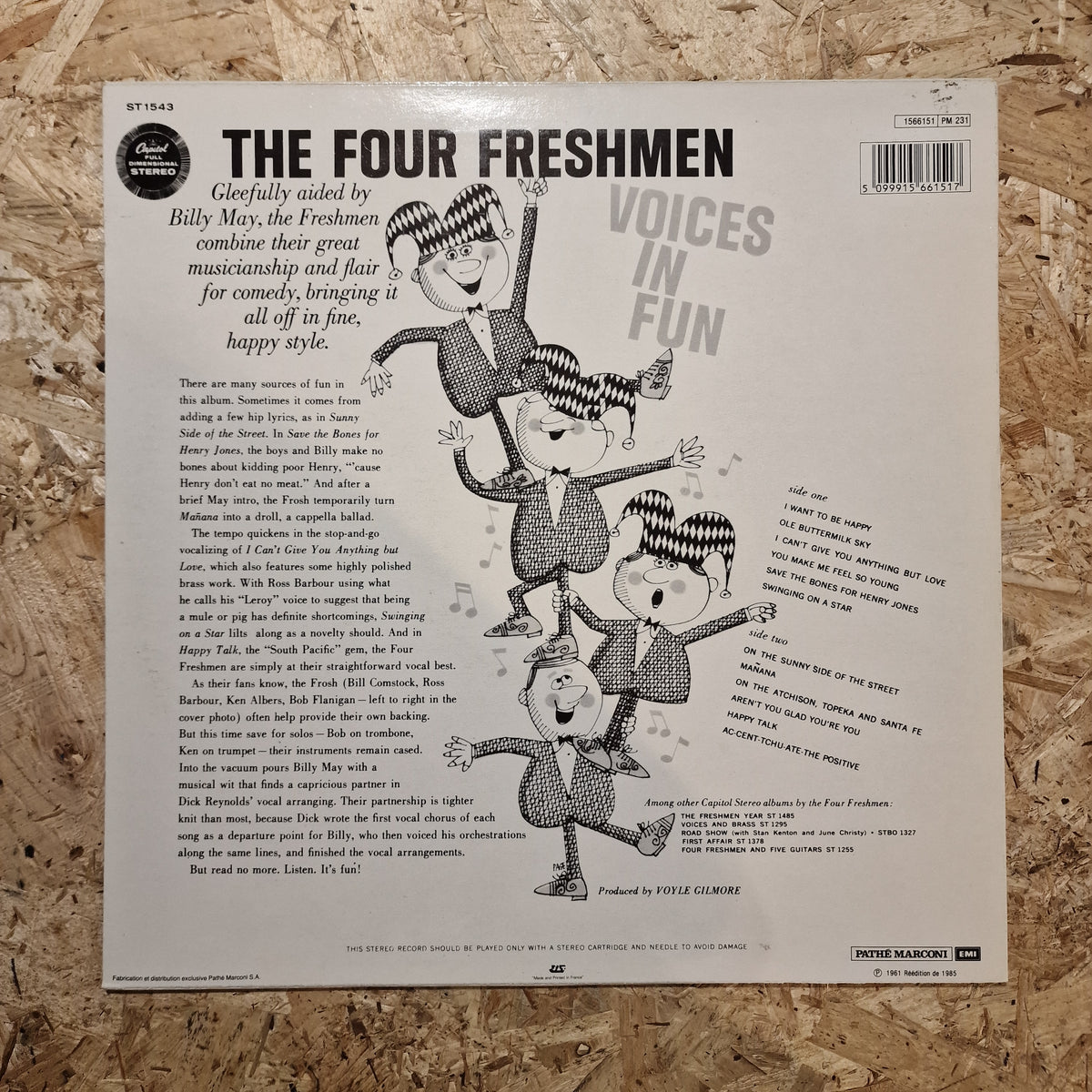 The Four Freshmen ‎– Voices In Fun