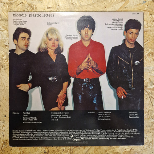 Blondie – Plastic Letters