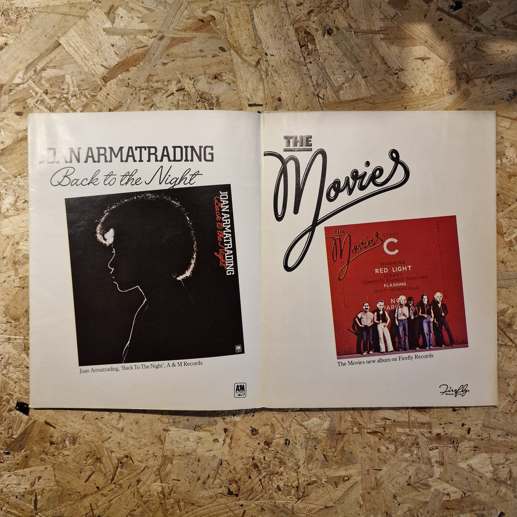 An Evening With Supertramp, Joan Armatrading & The Movies - 1975 Tour Programme