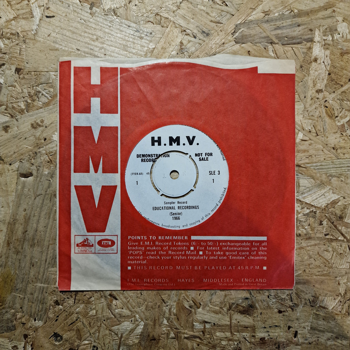 HMV Product & Marketing – Educational Recordings