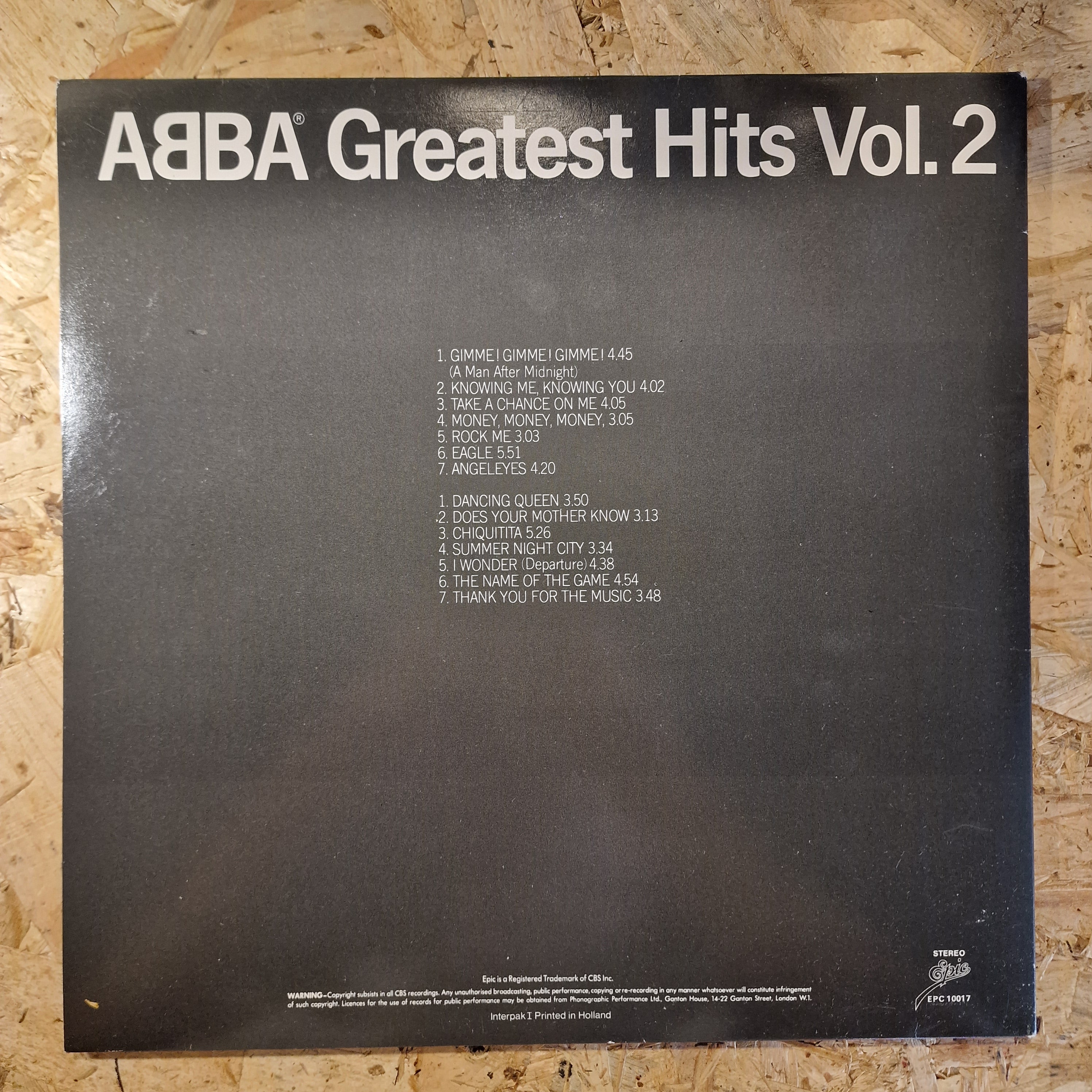 ABBA – Greatest Hits Vol. 2