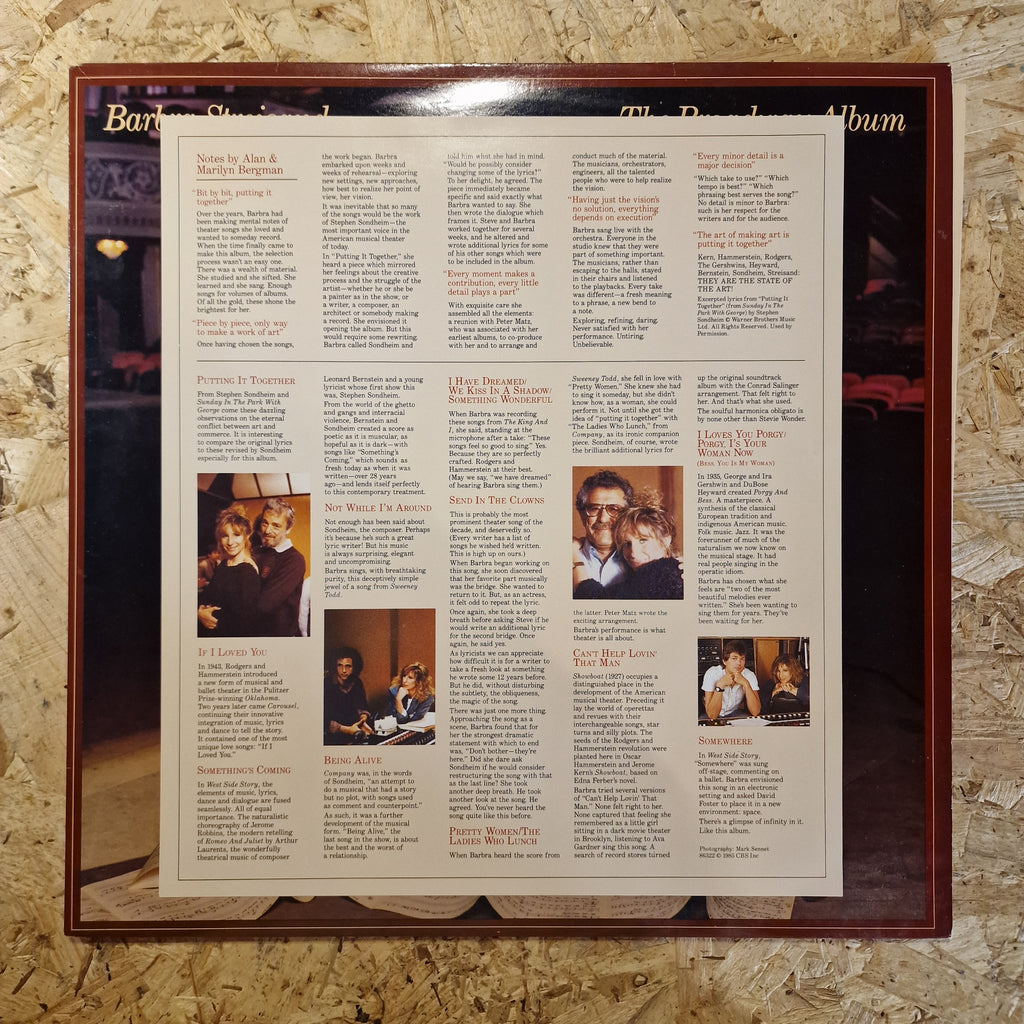 Barbra Streisand – The Broadway Album