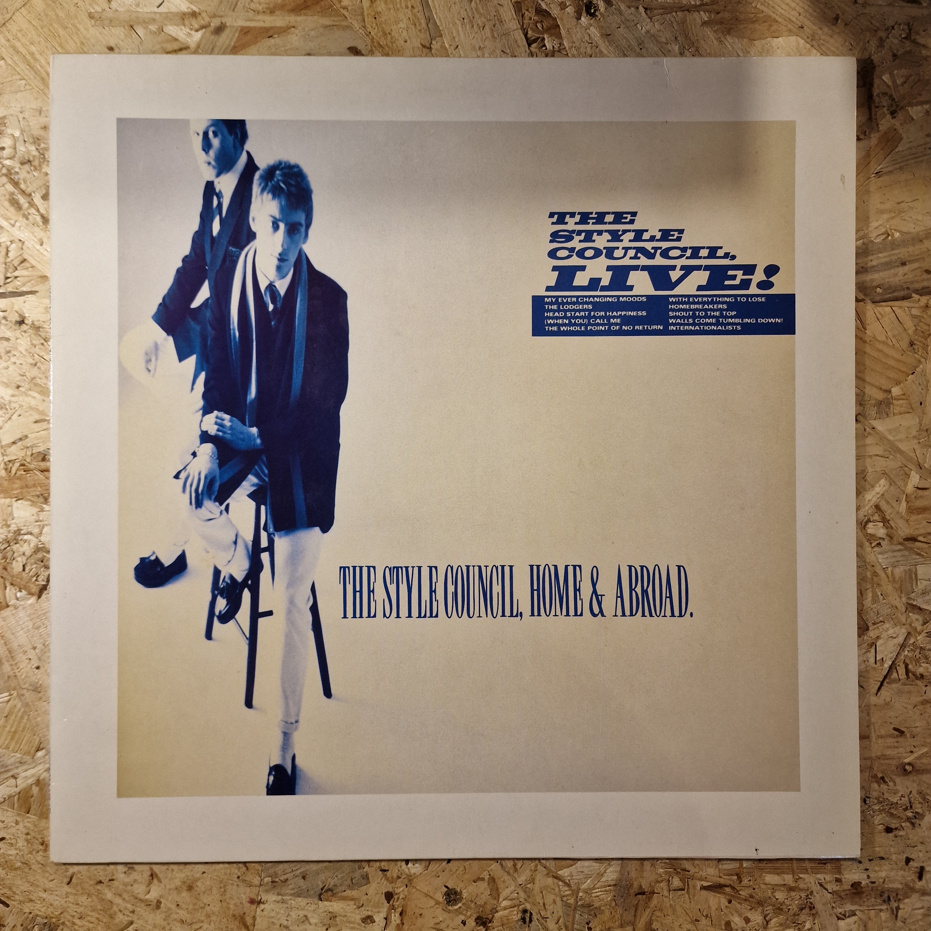 The Style Council ‎– Home & Abroad - The Style Council, Live!