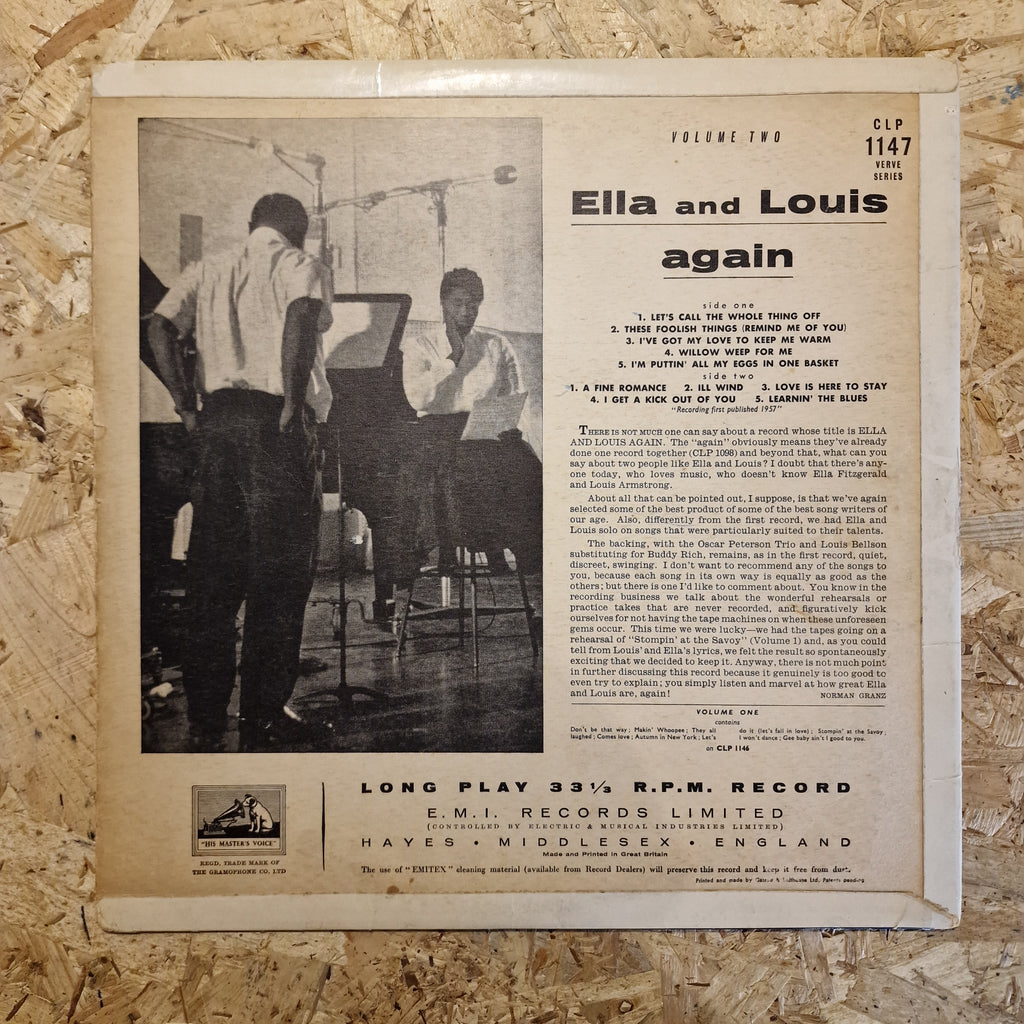 Ella And Louis – Ella And Louis Again (Volume Two)