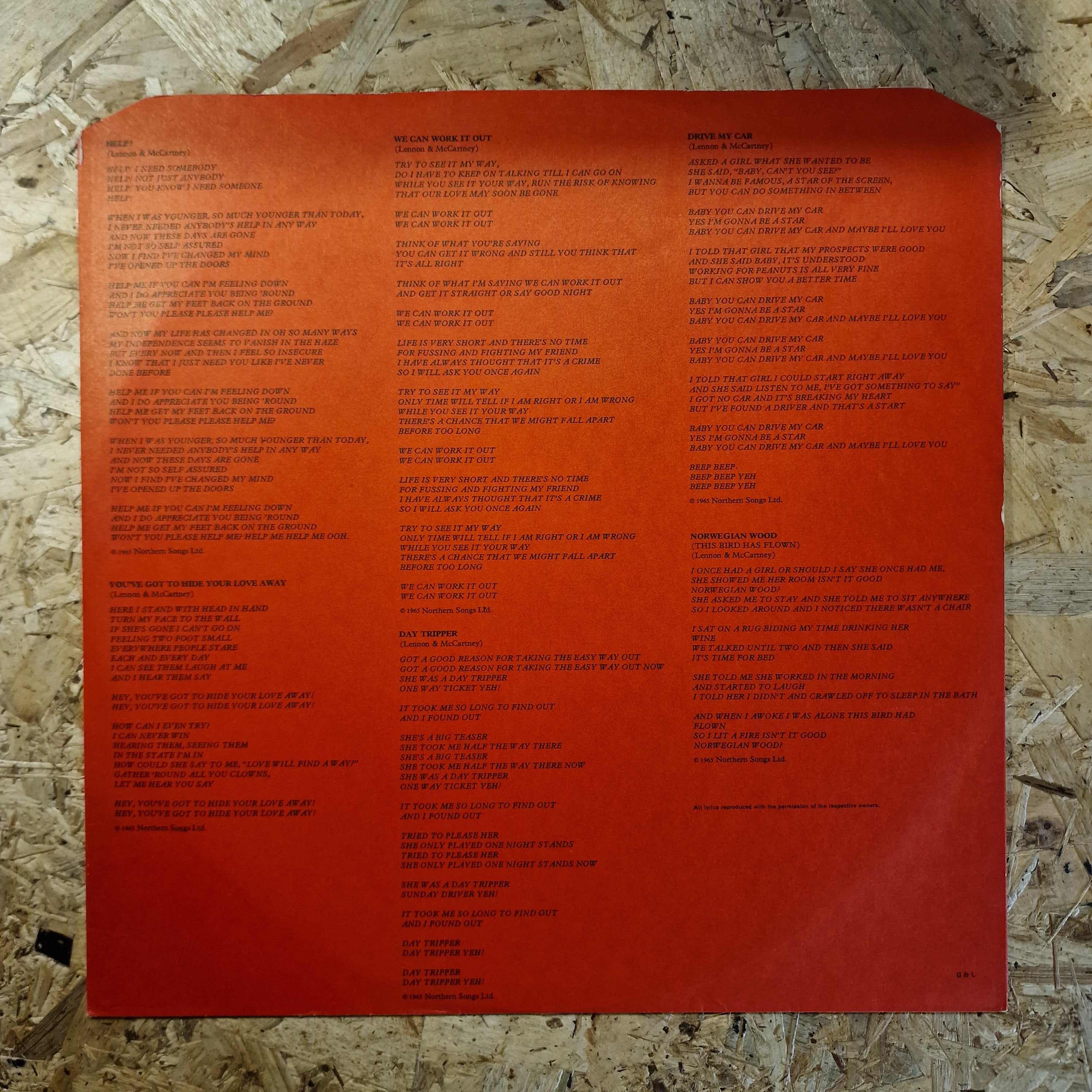 The Beatles – 1962-1966 UK 1973 Press