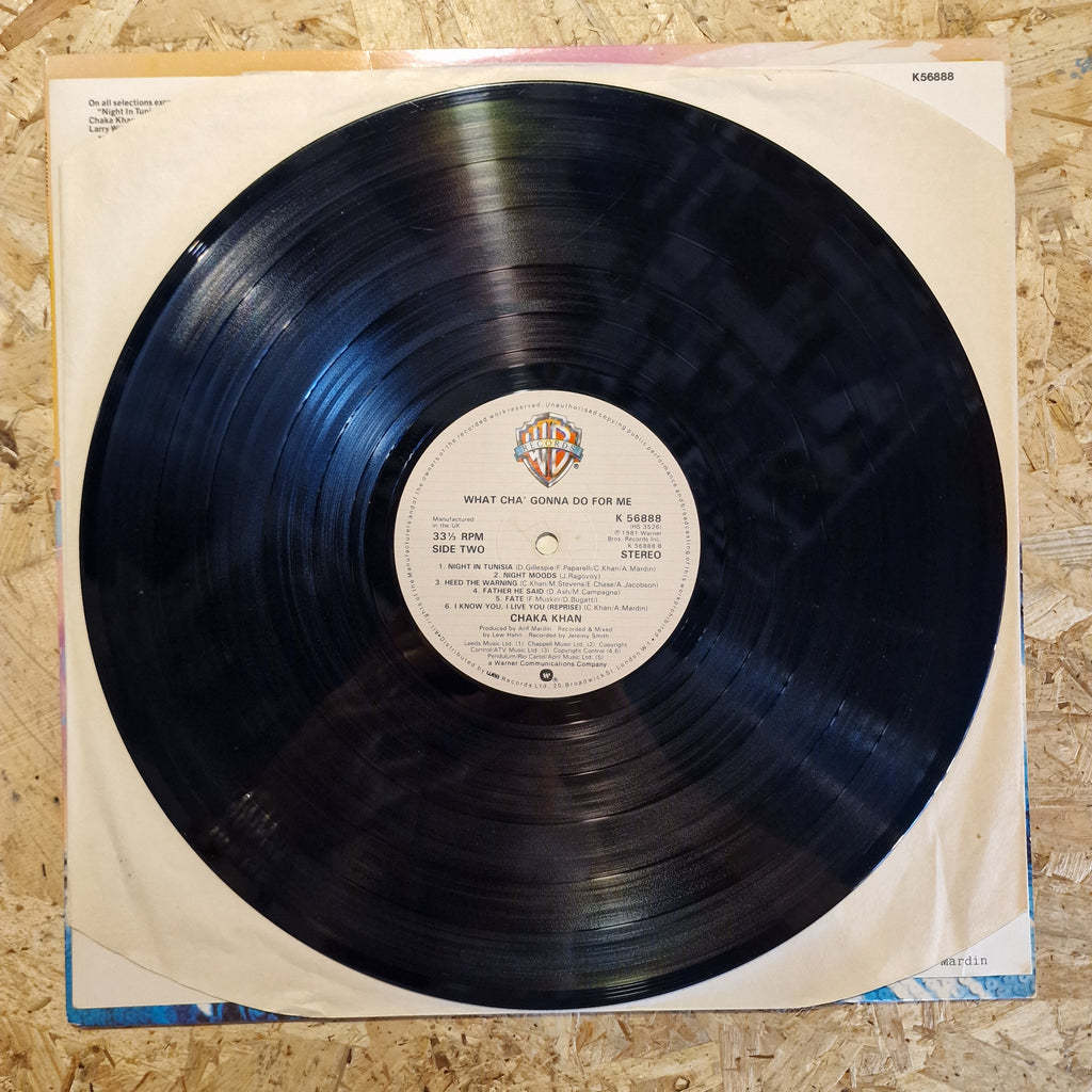 Chaka Khan – What Cha' Gonna Do For Me