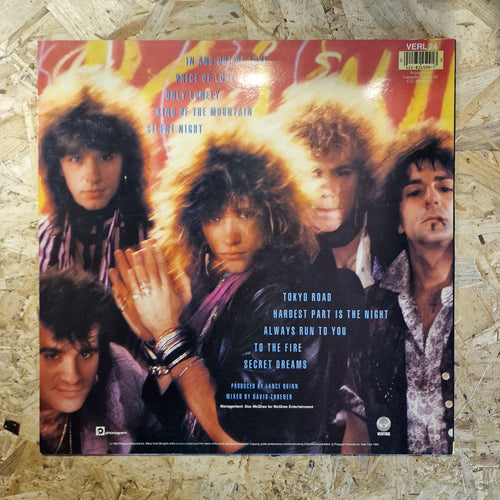 Bon Jovi ‎– 7800° Fahrenheit 1985 UK Press