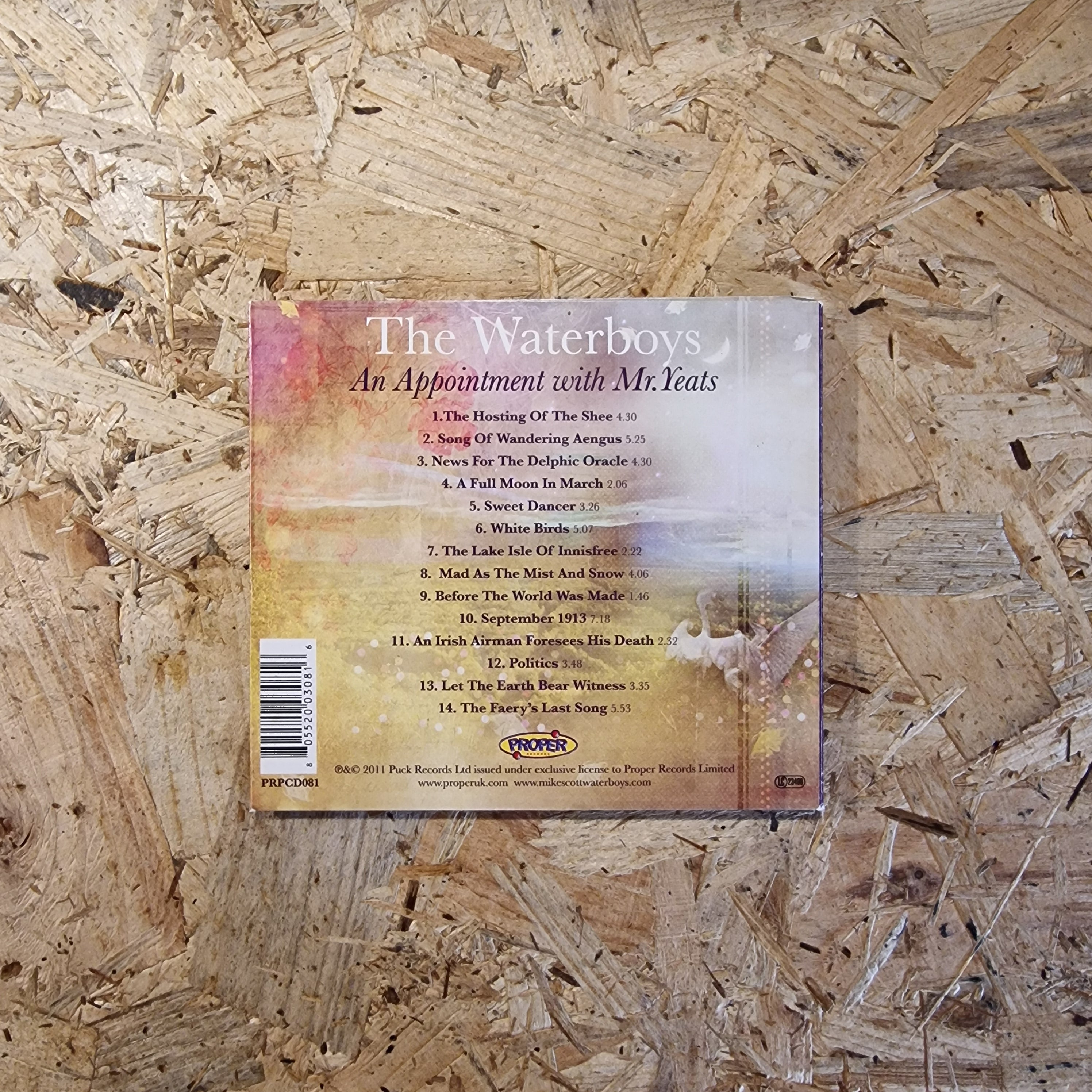 The Waterboys – An Appointment With Mr Yeats