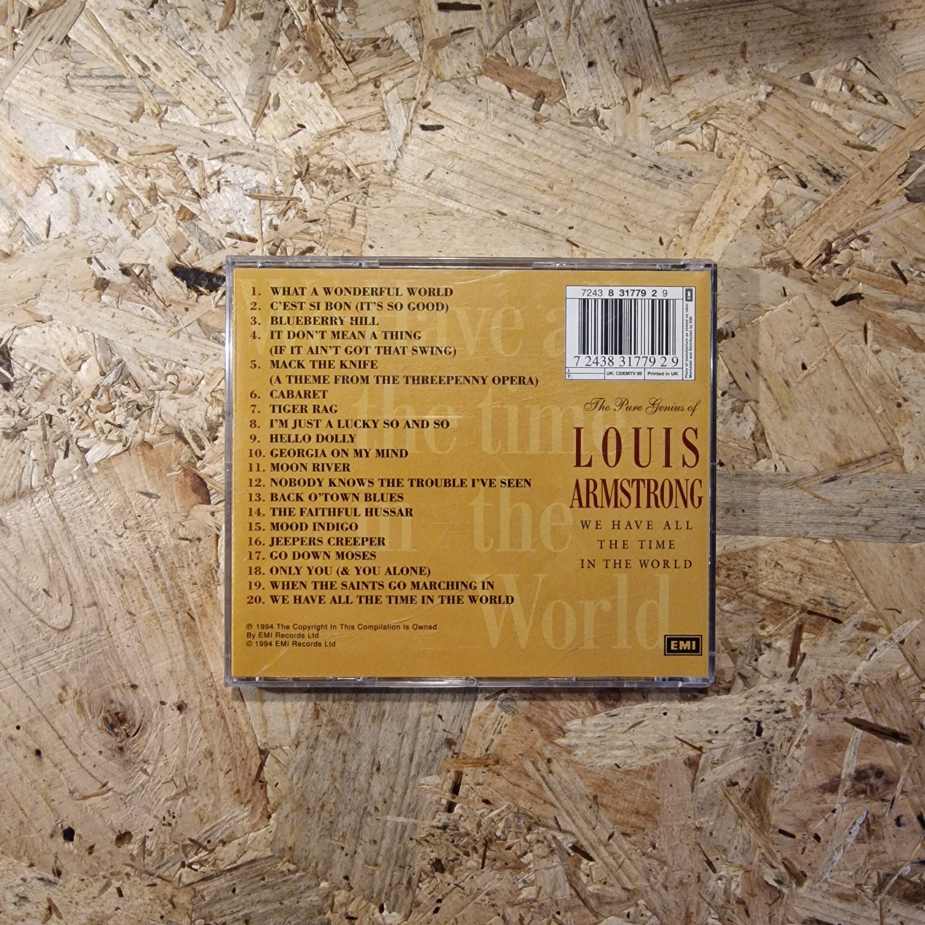 Louis Armstrong – The Pure Genius Of Louis Armstrong: We Have All The Time In The World