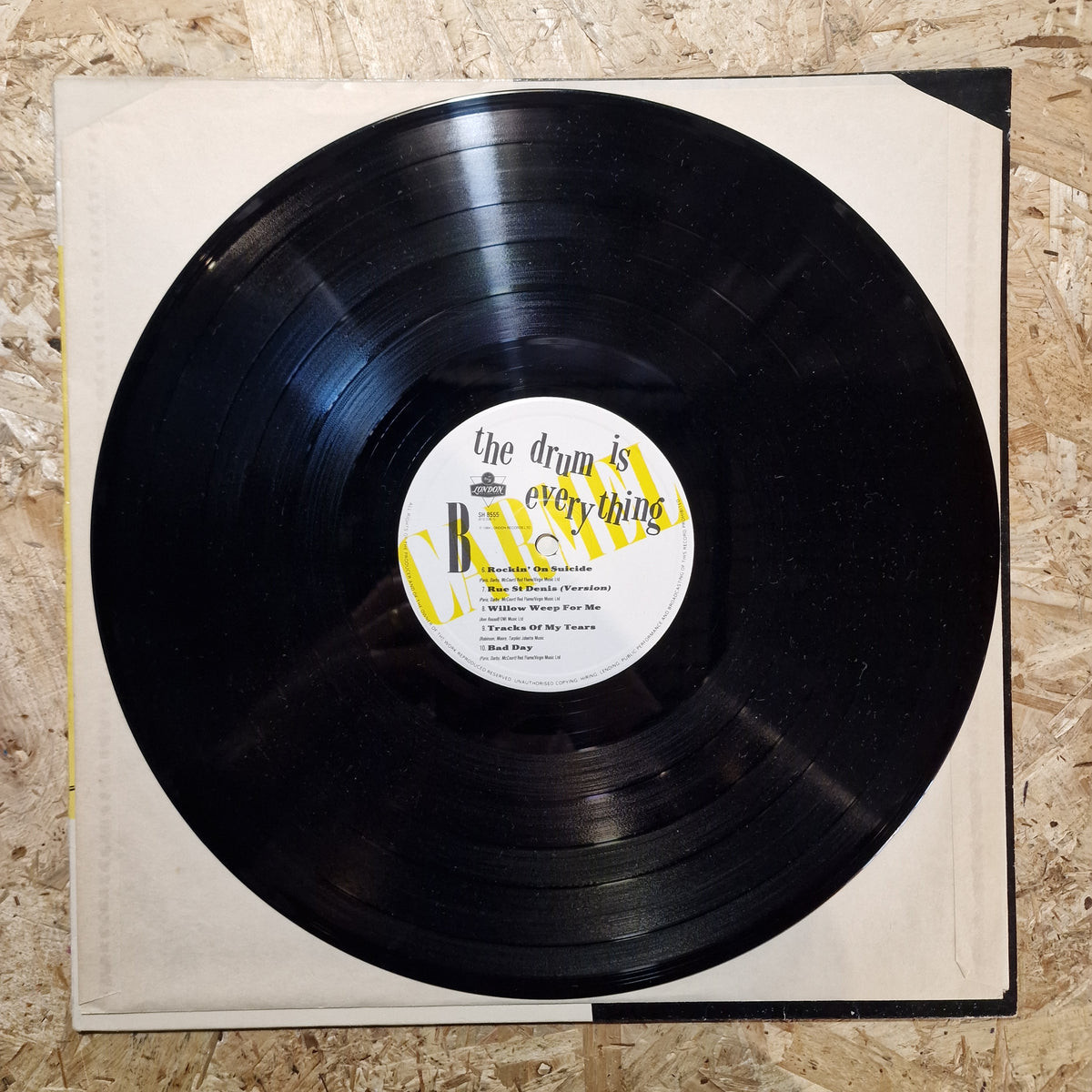 Carmel – The Drum Is Everything