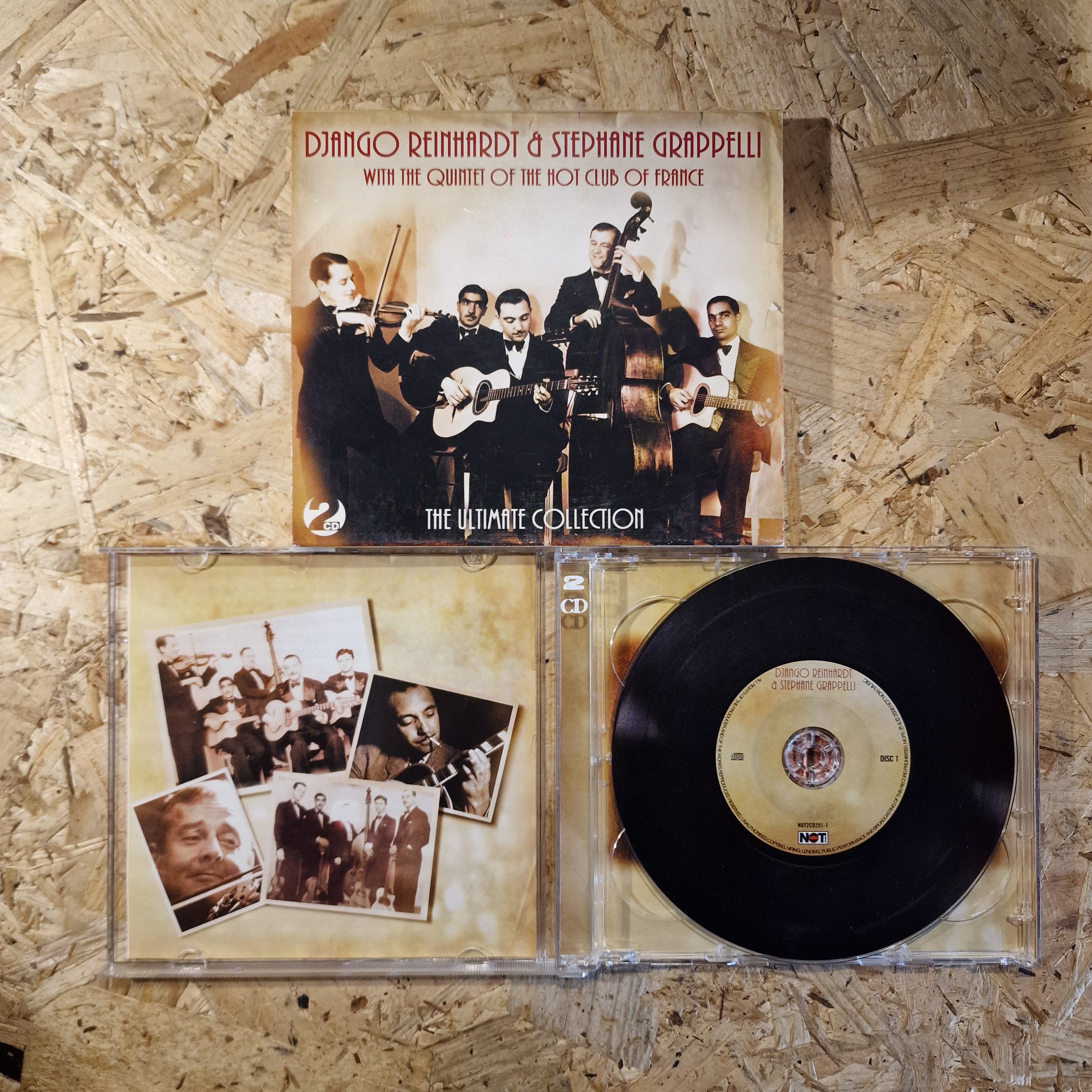 Django Reinhardt & Stephane Grappelli With The Quintet Of The Hot Club Of France – The Ultimate Collection