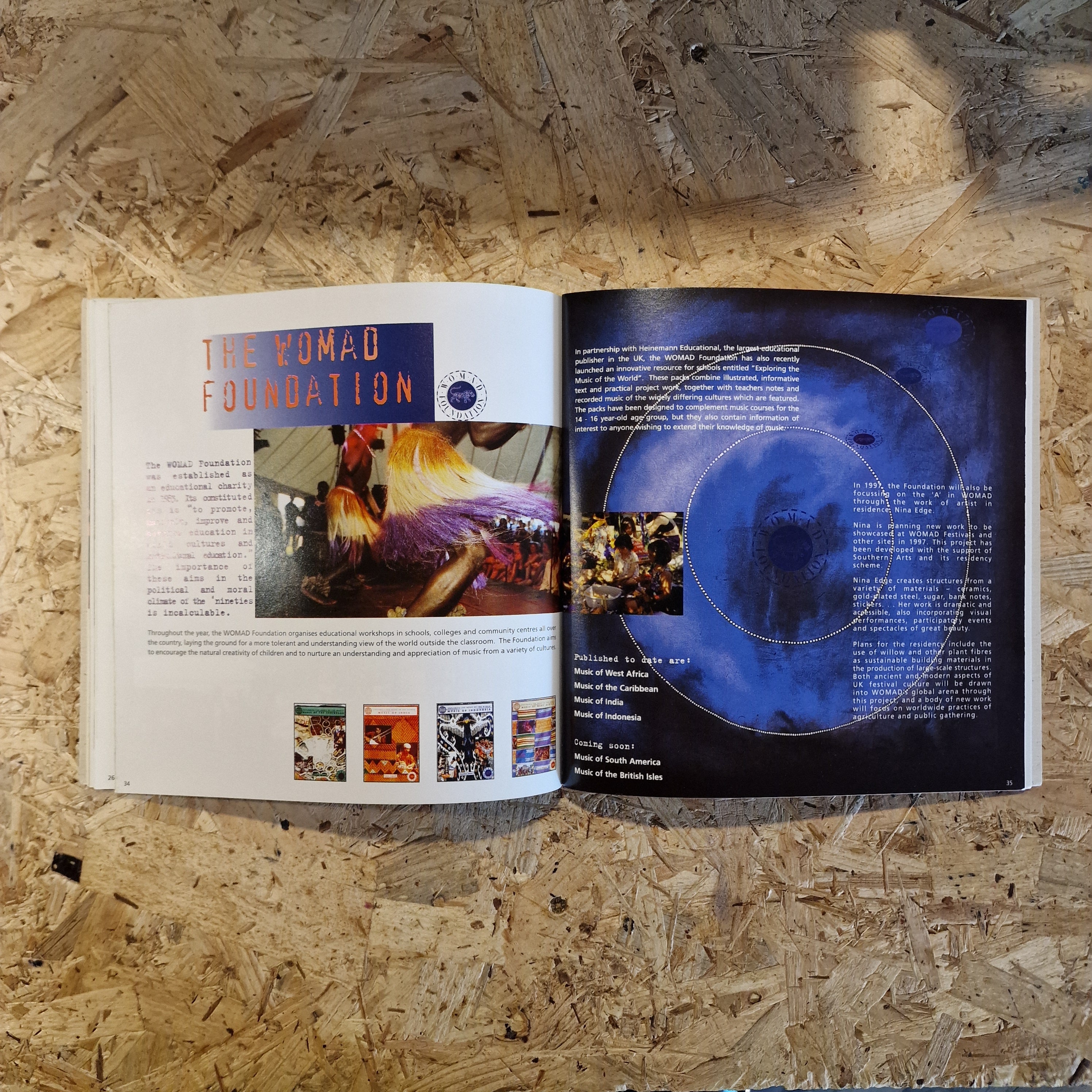 WOMAD - Festival Brochure (Nov. 1996)