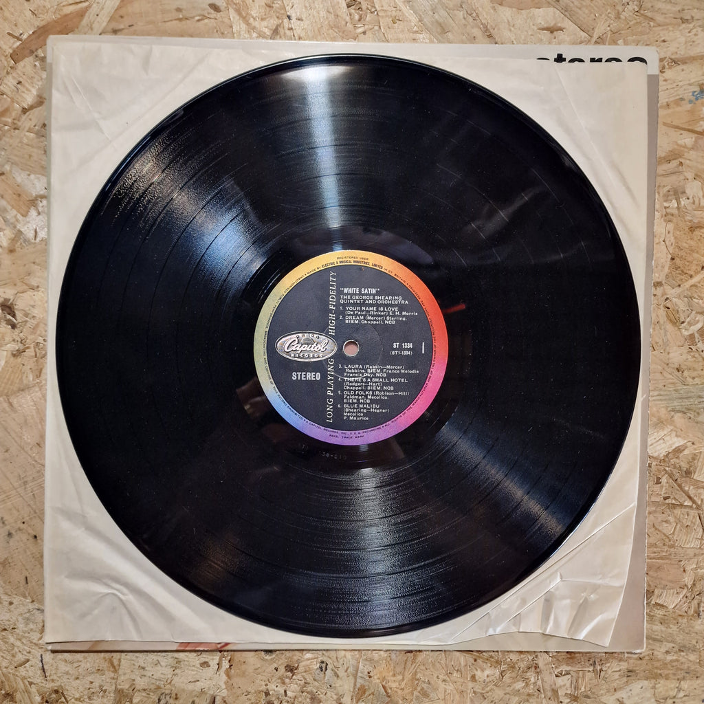 The George Shearing Quintet And Orchestra – White Satin