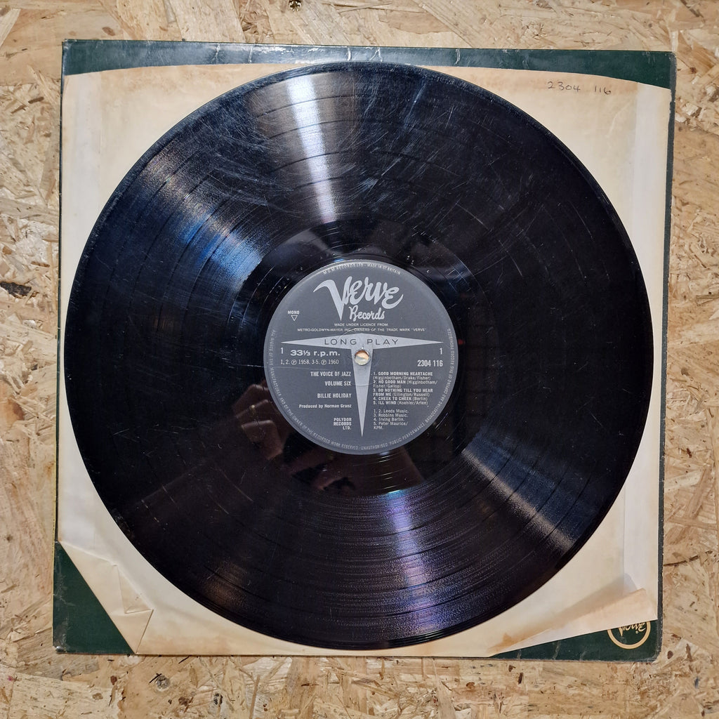 Billie Holiday – The Voice Of Jazz, Volume Six