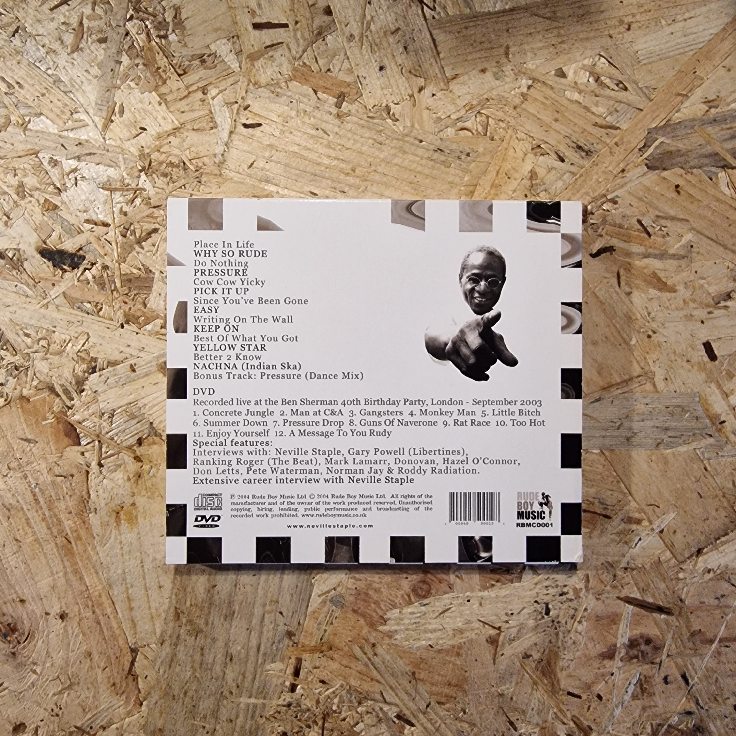 Neville Staple ‎– The Rude Boy Returns