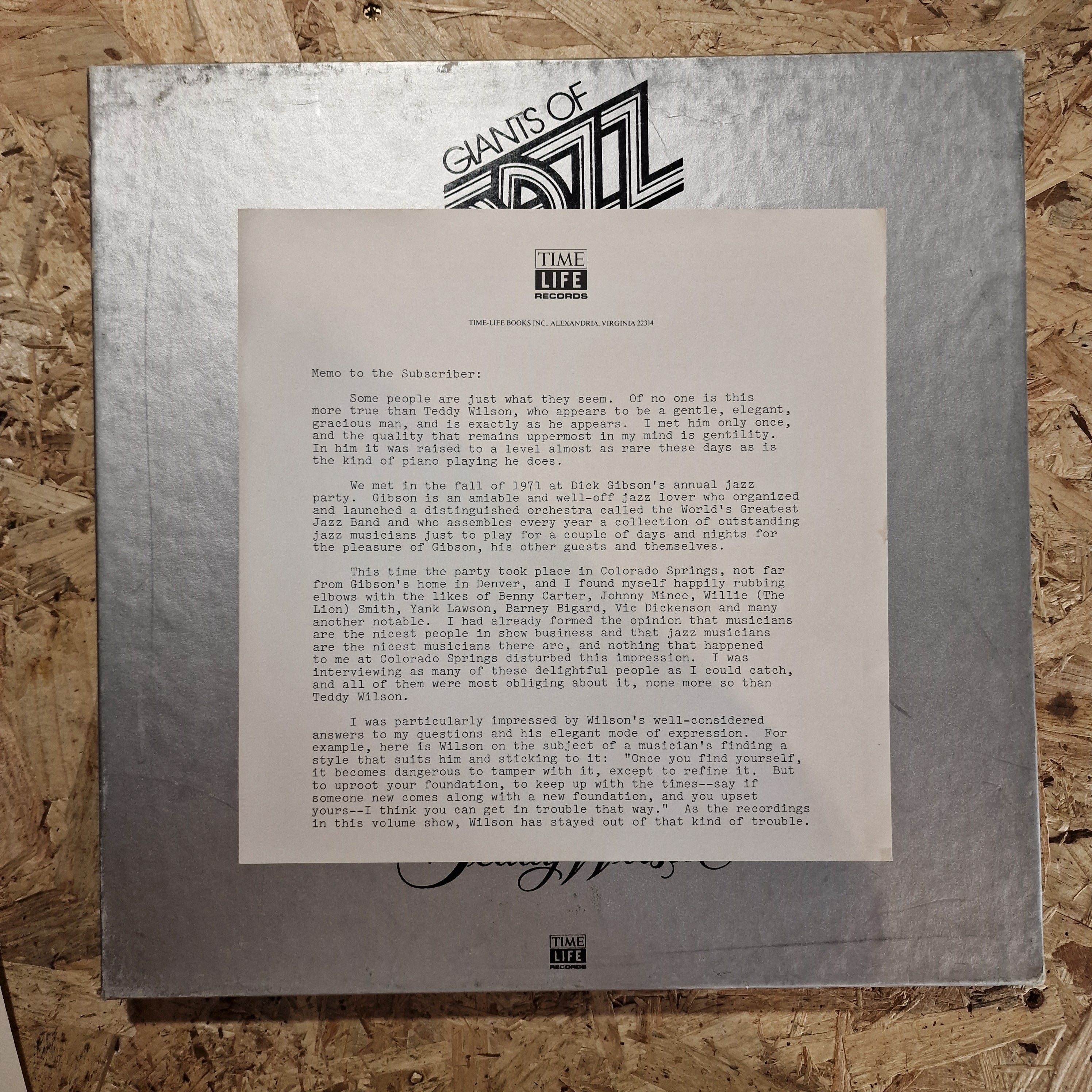 Teddy Wilson – Teddy Wilson