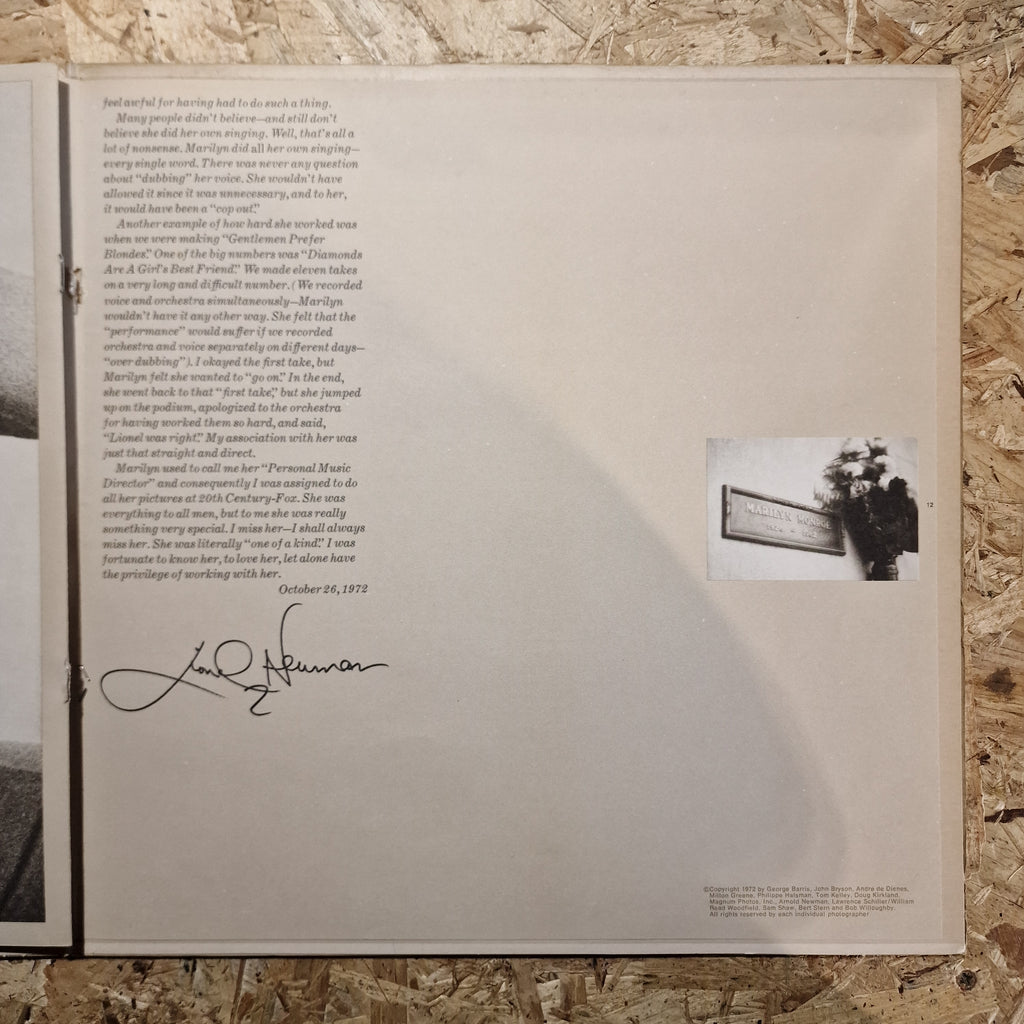 Marilyn Monroe – Remember Marilyn