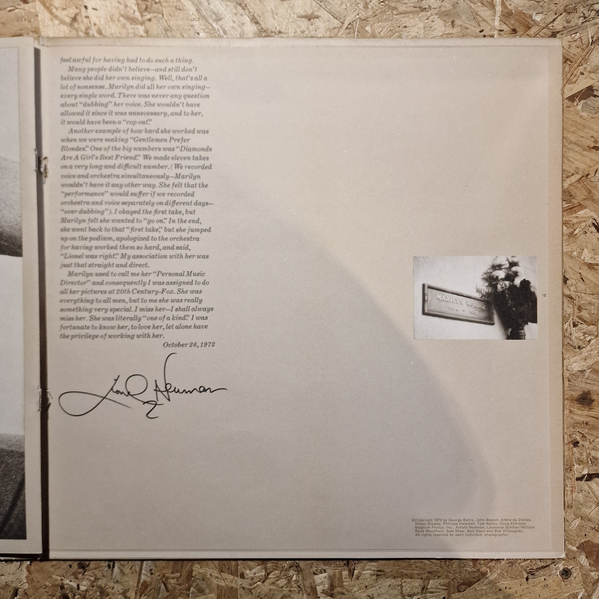 Marilyn Monroe – Remember Marilyn