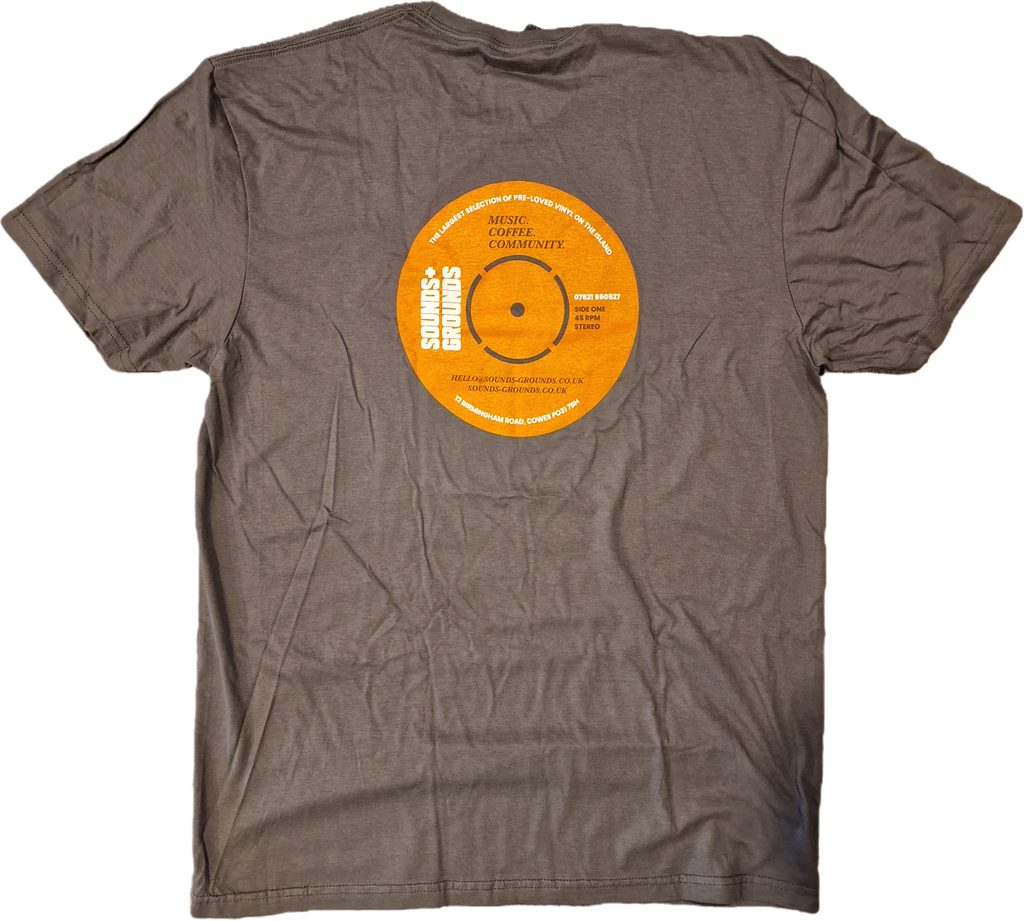 Coffee Bean Headphone Tee (Grey)
