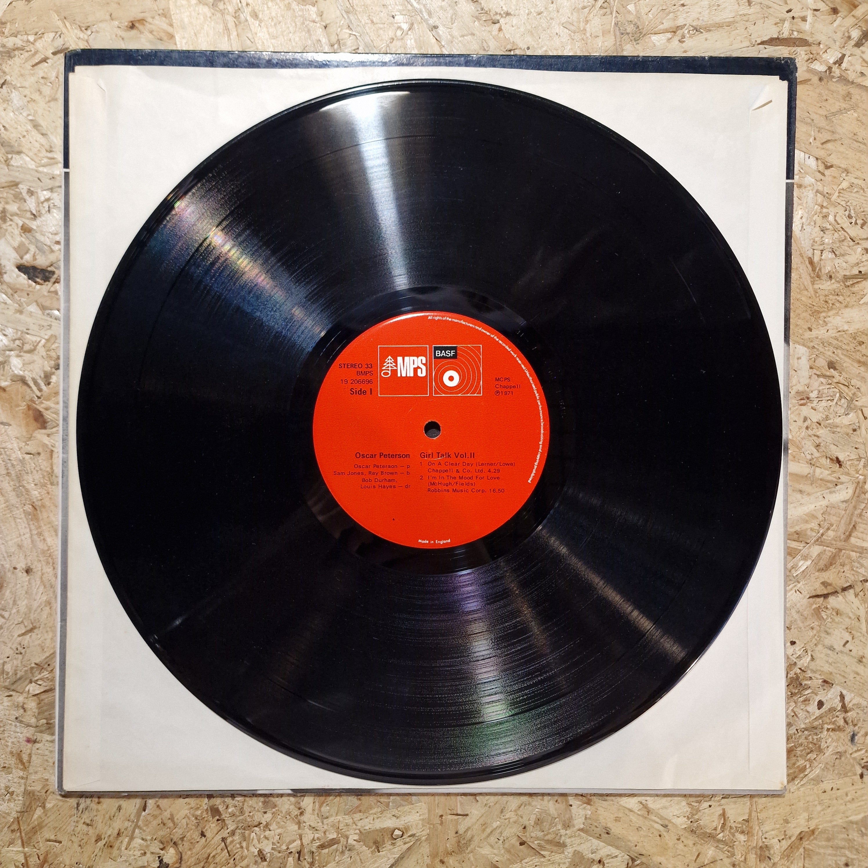 Oscar Peterson – Vol. II Girl Talk