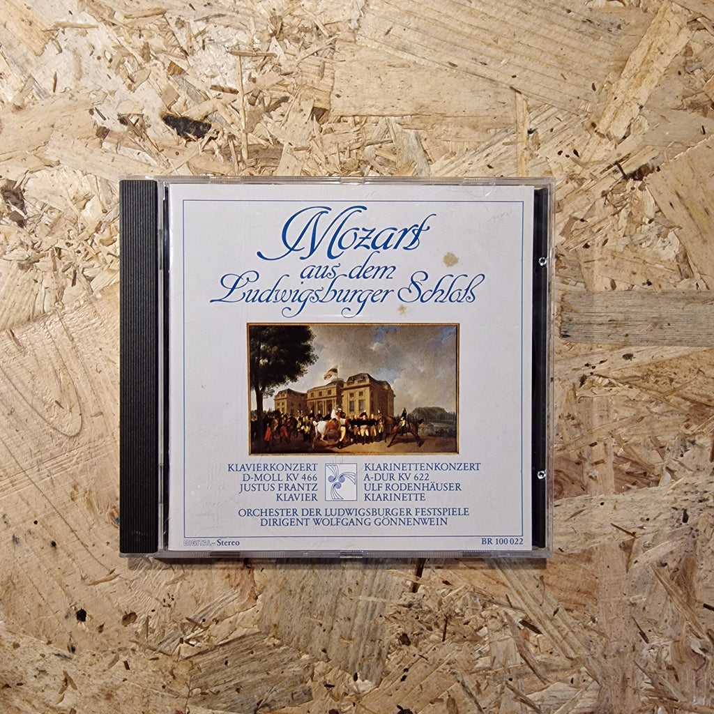 Mozart, Justus Frantz, Ulf Rodenhäuser, Orchester Der Ludwigsburger Festspiele, Wolfgang Gönnenwein – Mozart Aus Dem Ludwigsburger Schloß