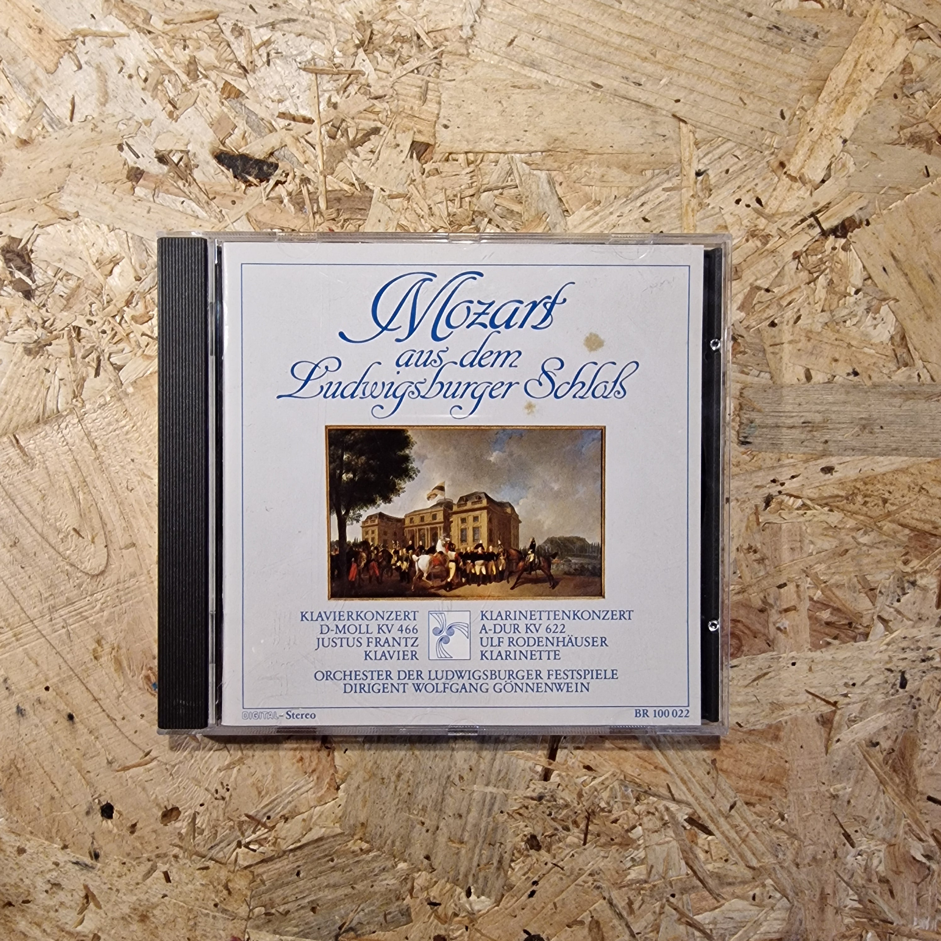 Mozart, Justus Frantz, Ulf Rodenhäuser, Orchester Der Ludwigsburger Festspiele, Wolfgang Gönnenwein – Mozart Aus Dem Ludwigsburger Schloß