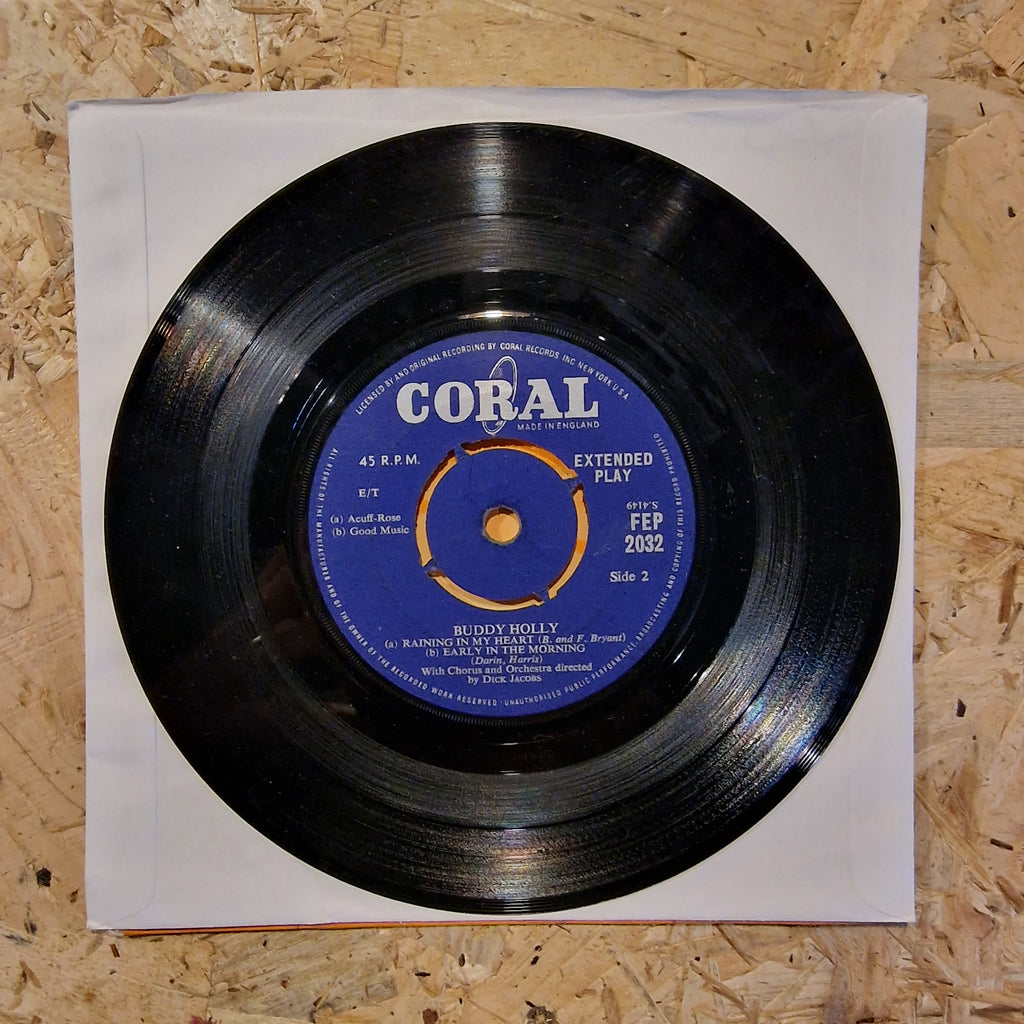 Buddy Holly – Buddy Holly 1963 UK Press 7" EP
