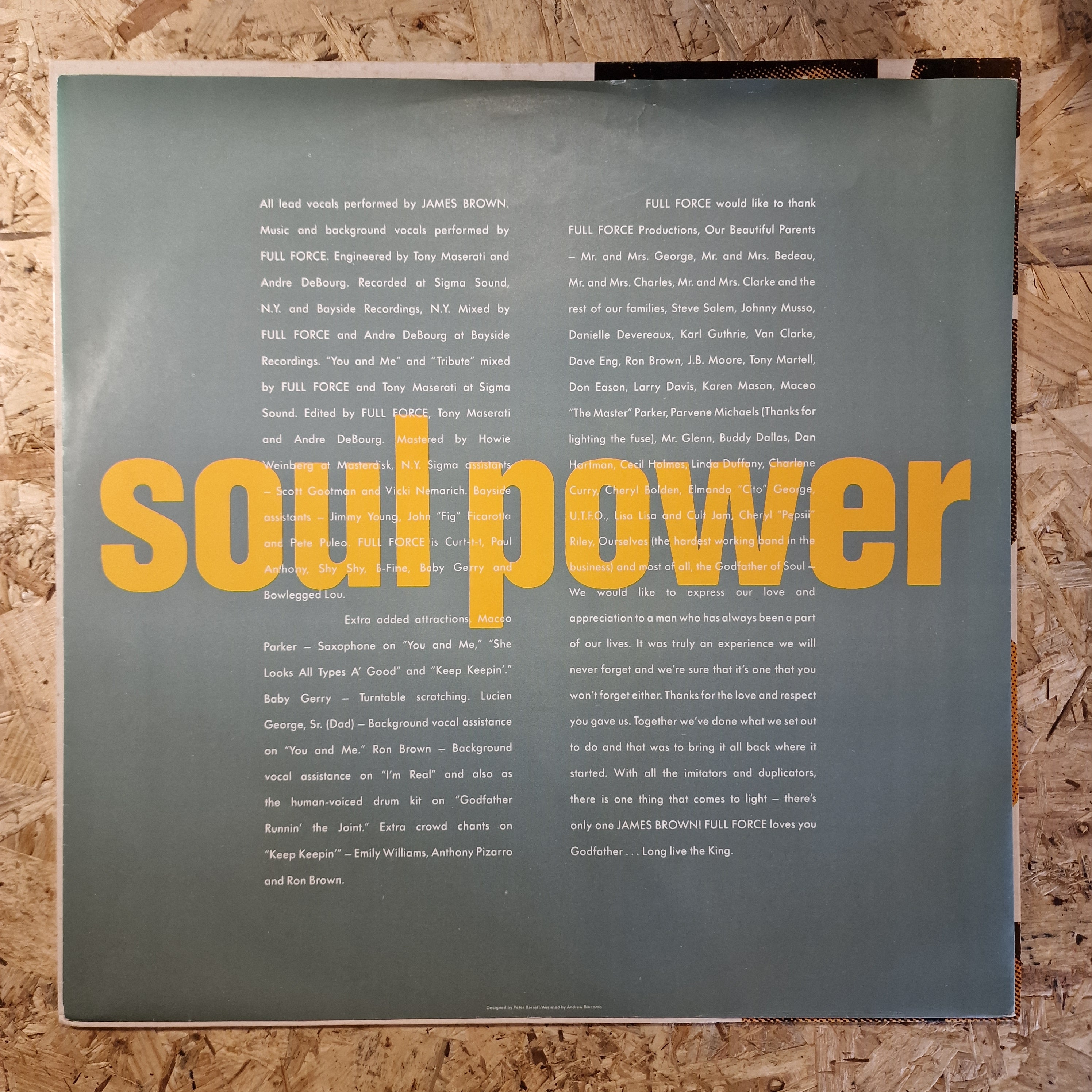 James Brown With Full Force – I'm Real