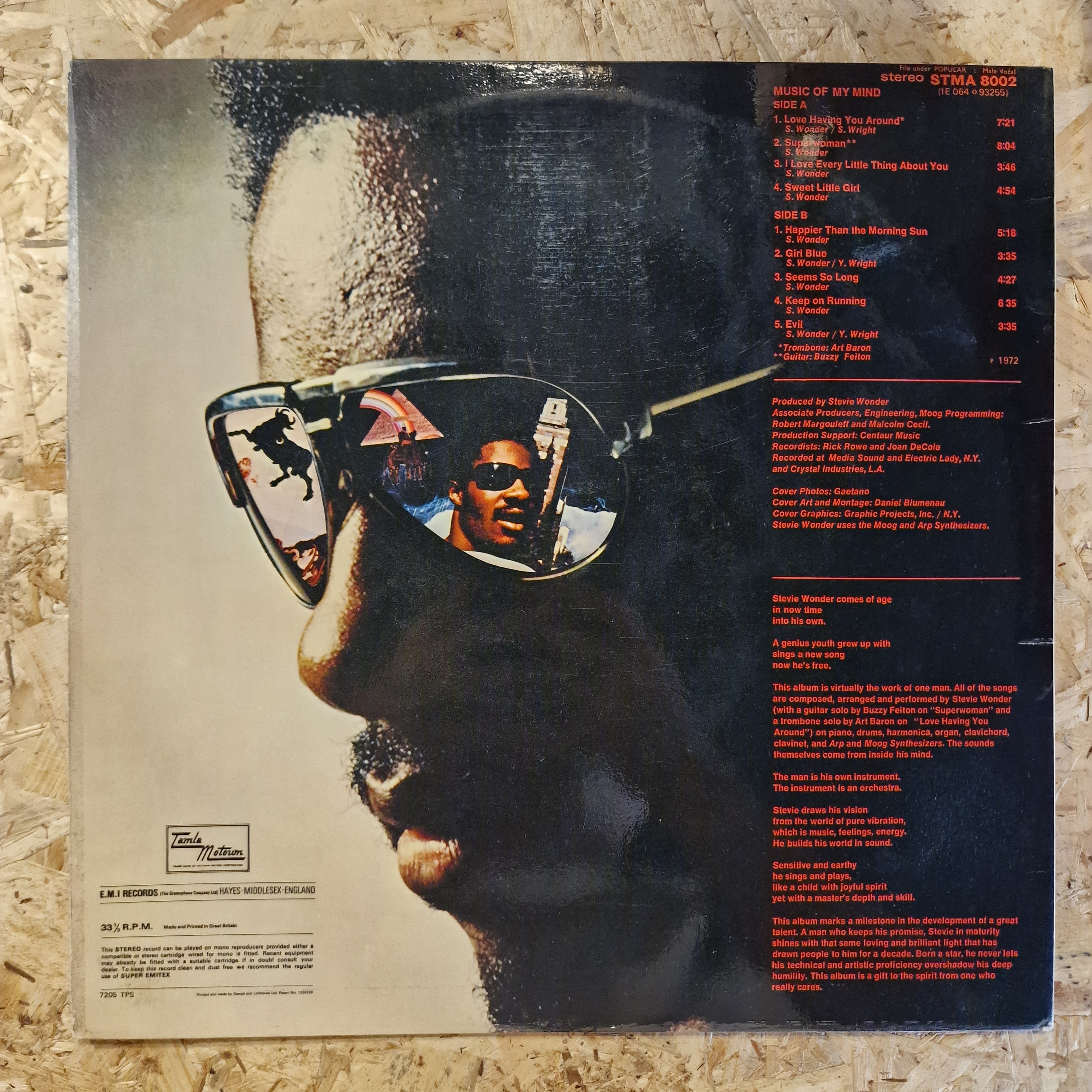 Stevie Wonder – Music Of My Mind